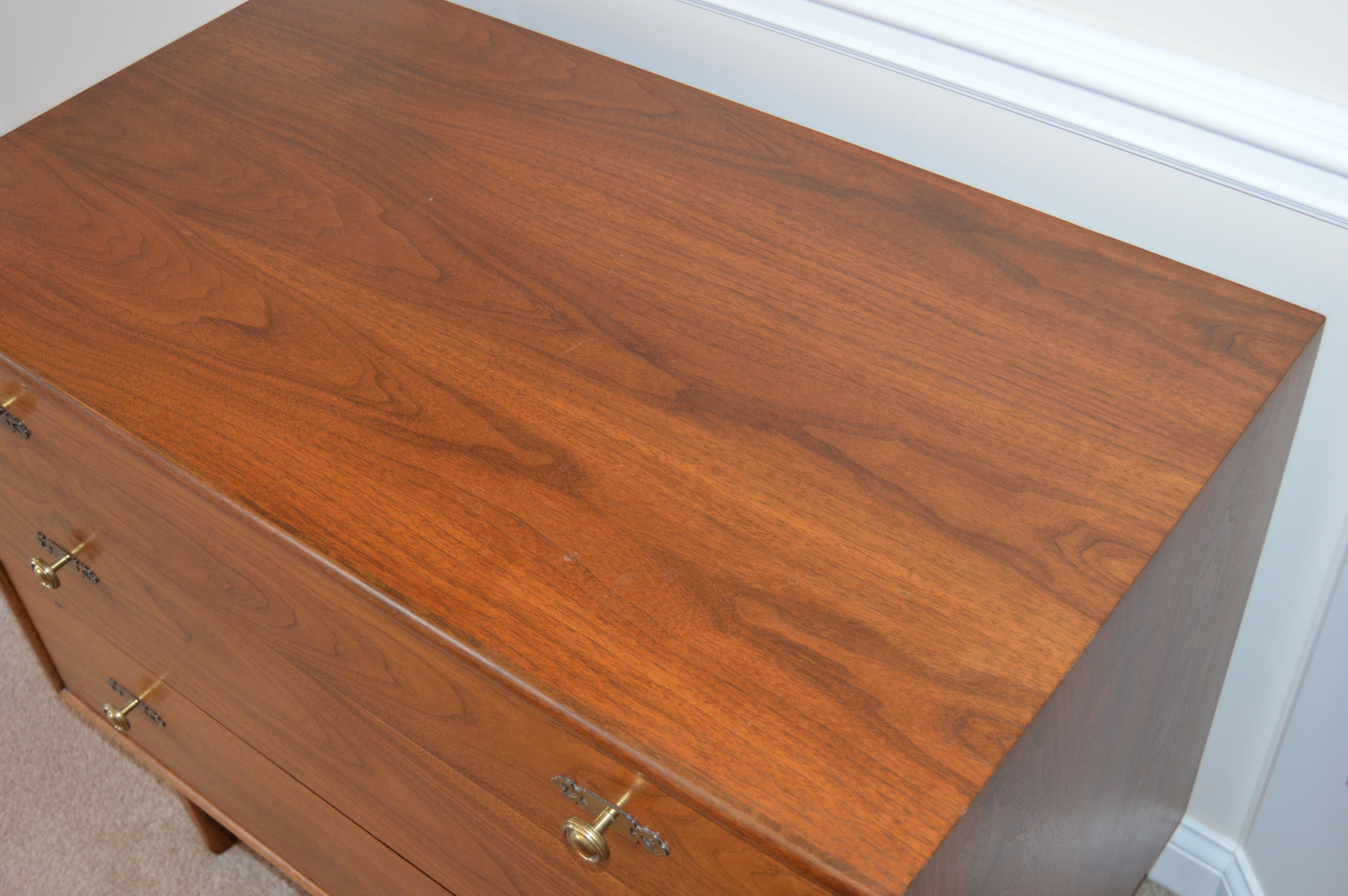 Mid Century Modern Three-Drawer Dresser by Drexel