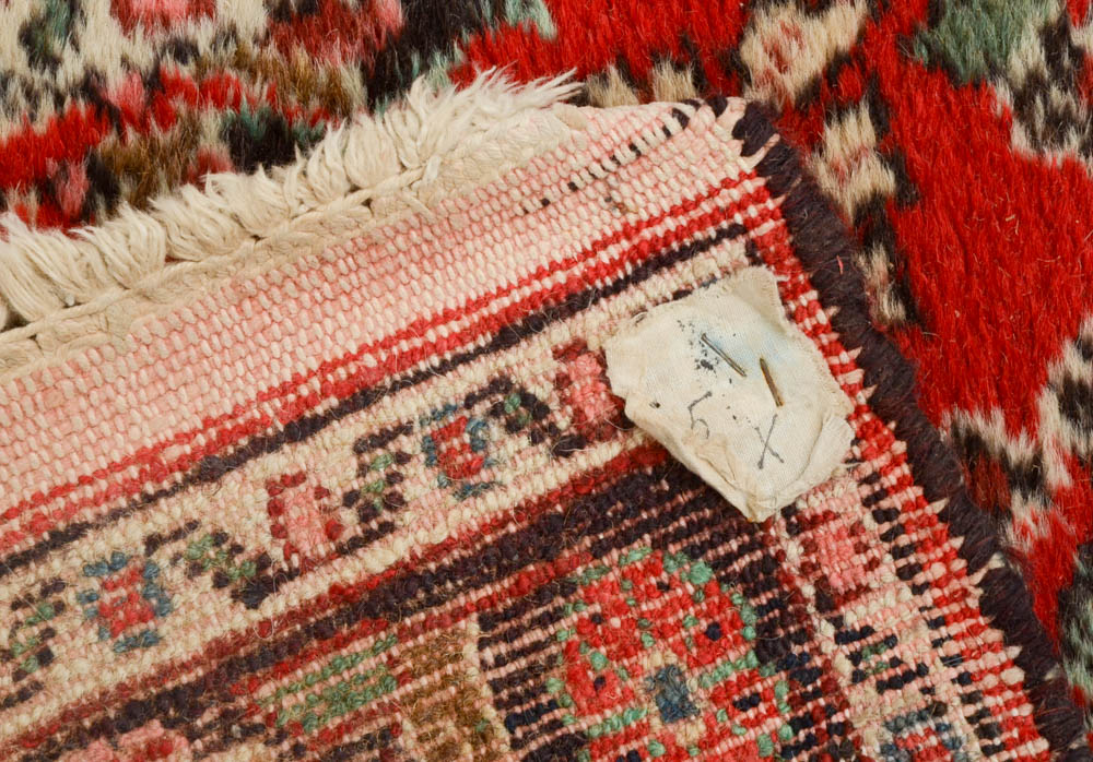 Persian Hand Woven Sarouk Style Wool Runner Rug