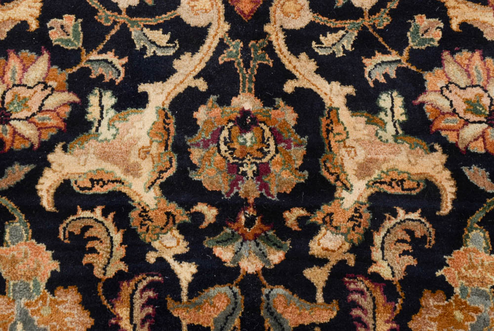Indian Power Loomed Persian Style Wool Area Rug
