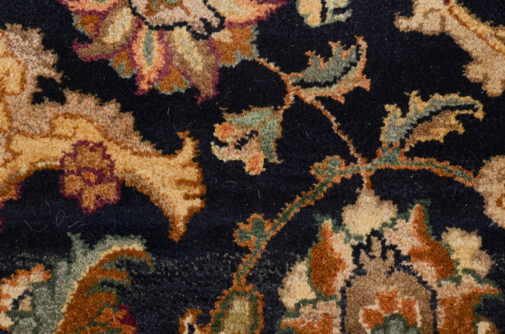 Indian Power Loomed Persian Style Wool Area Rug