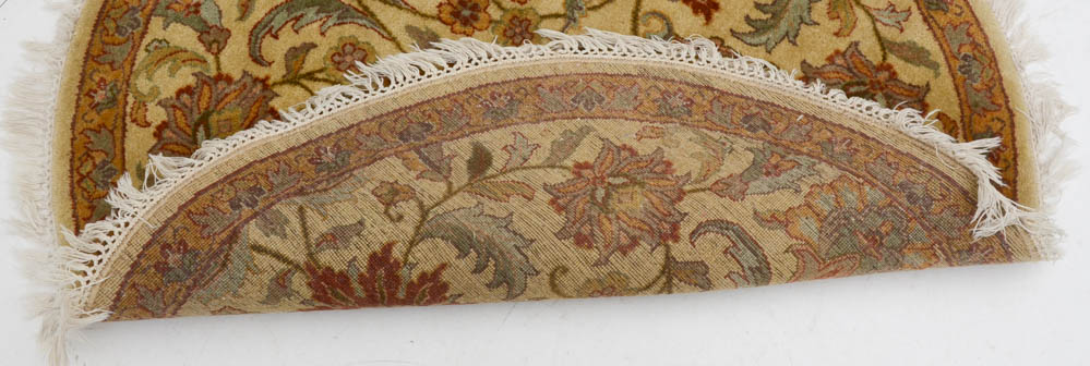 Persian-Inspired Round Wool Accent Rugs