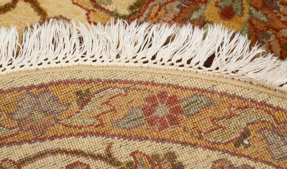 Persian-Inspired Round Wool Accent Rugs
