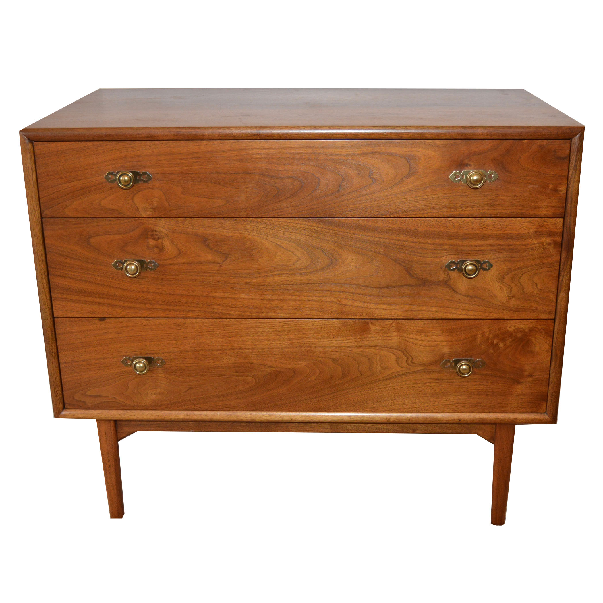 Mid Century Modern Three-Drawer Dresser by Drexel
