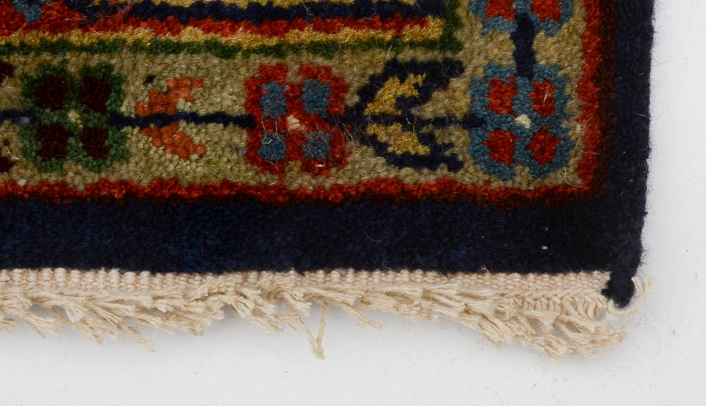 Indo-Heriz Hand Knotted Wool Area Rug