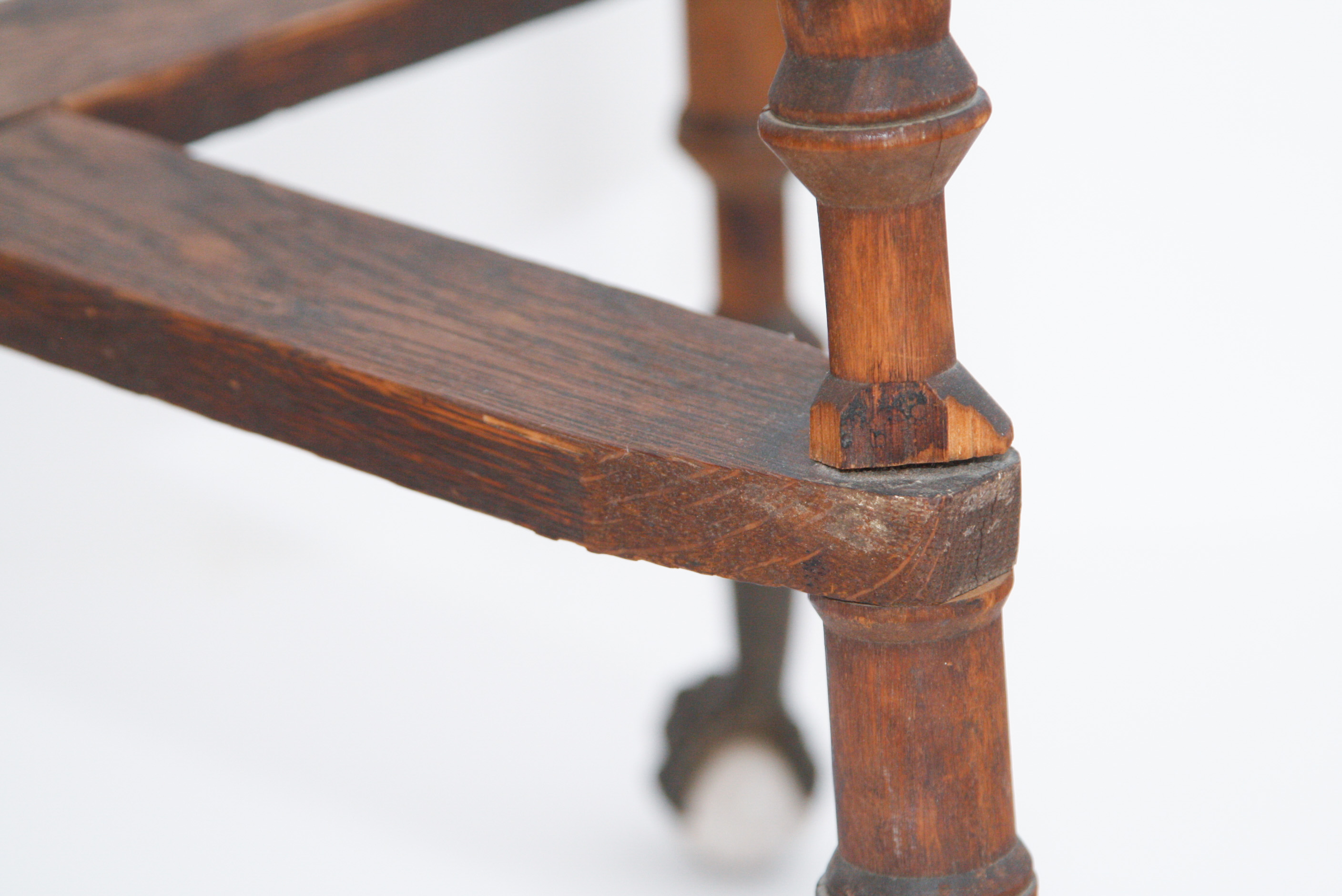 Early 20th C. Tobacco Card Top Games Table