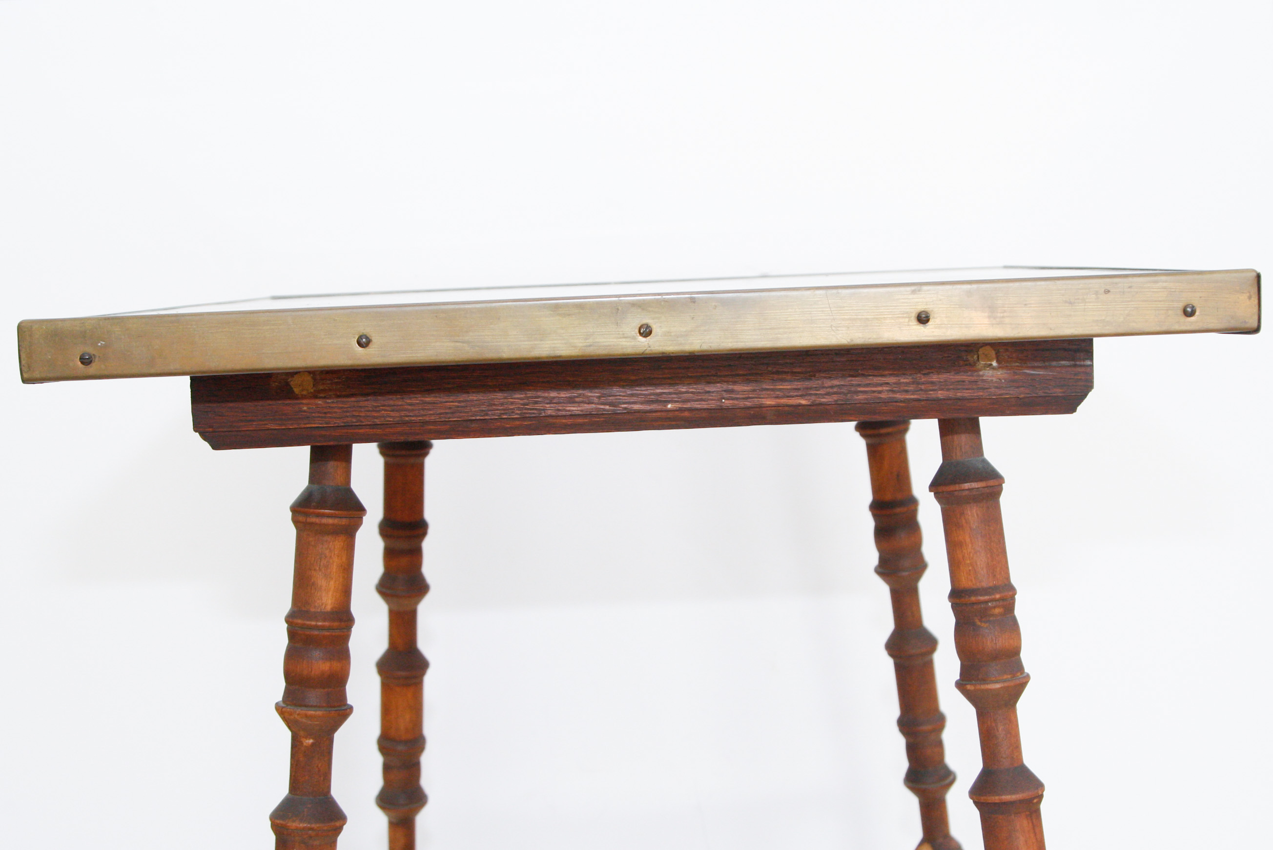 Early 20th C. Tobacco Card Top Games Table