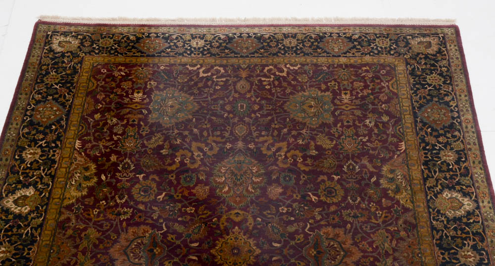 Power Loomed Persian Style Wool Area Rug