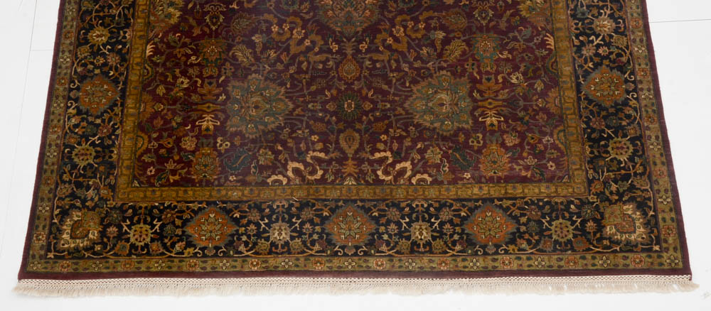 Power Loomed Persian Style Wool Area Rug