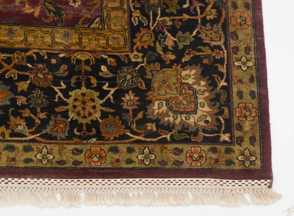 Power Loomed Persian Style Wool Area Rug