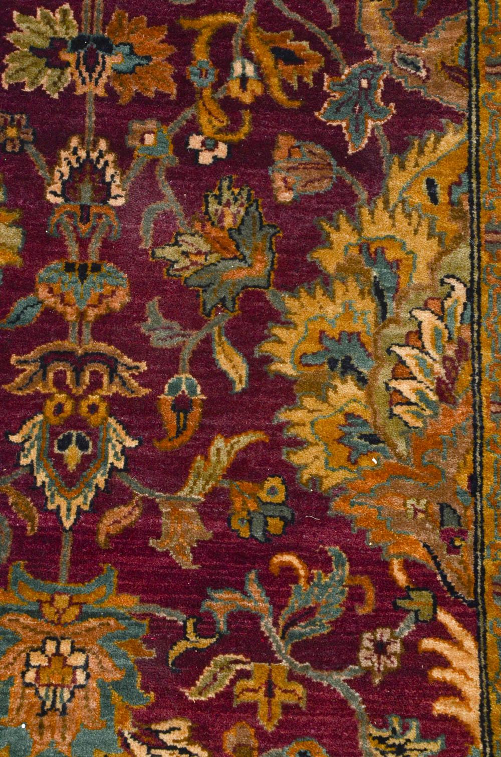 Power Loomed Persian Style Wool Area Rug