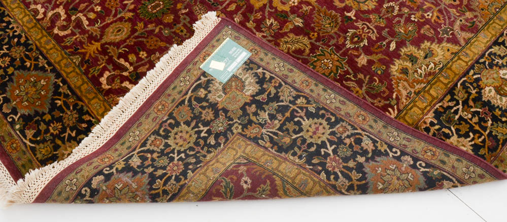 Power Loomed Persian Style Wool Area Rug