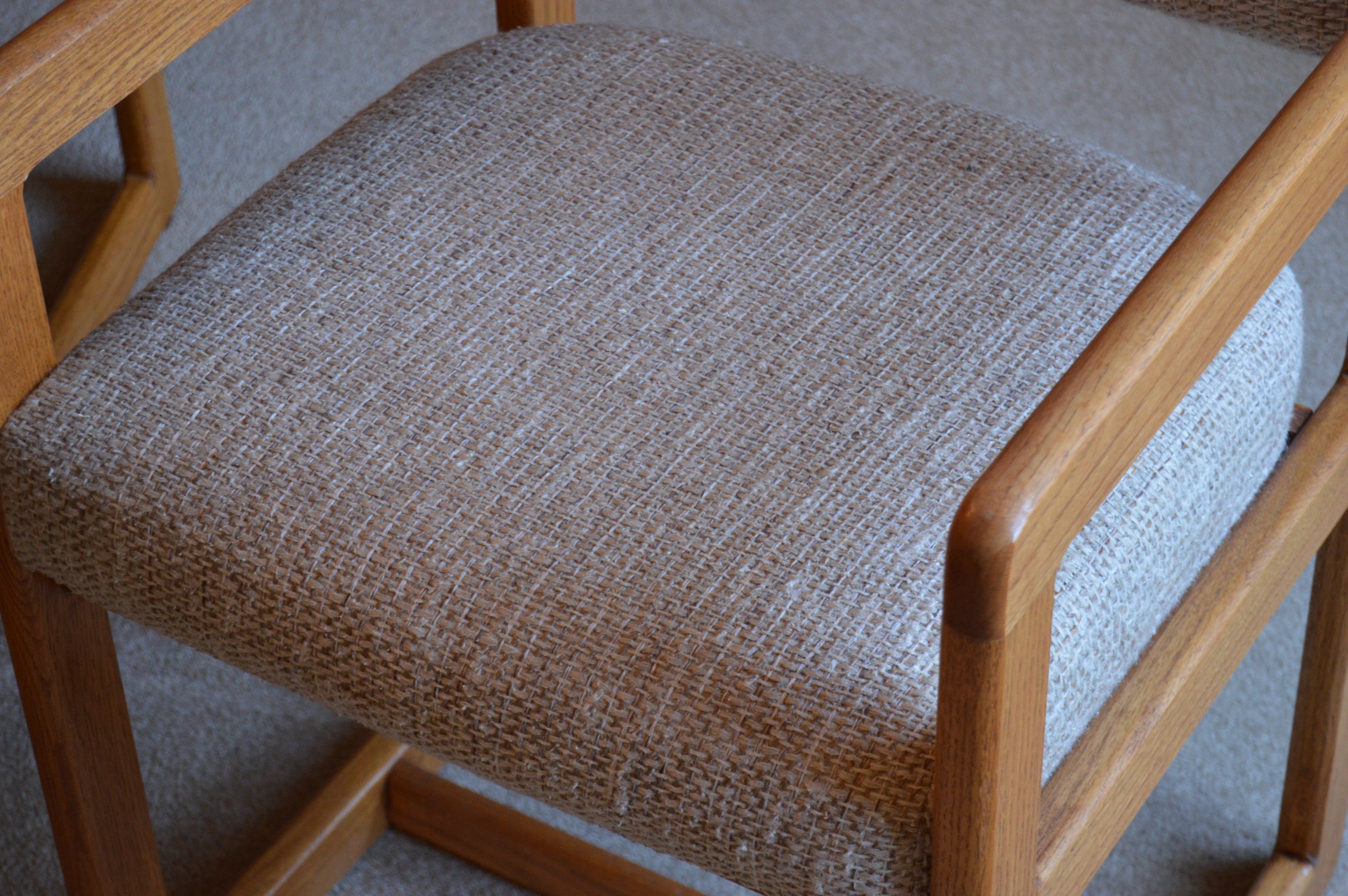 Oak Dining Table and Chair Set