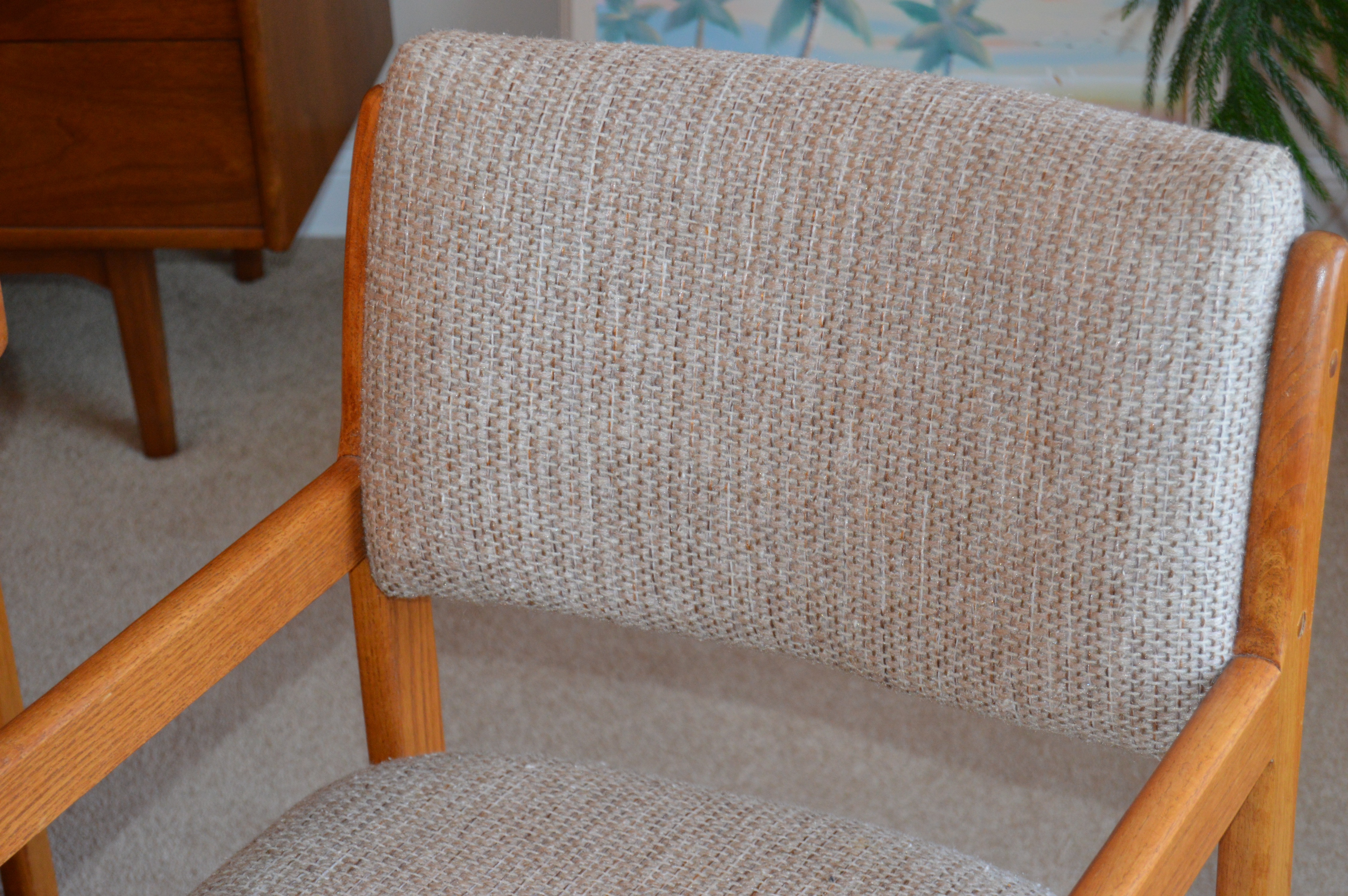 Oak Dining Table and Chair Set