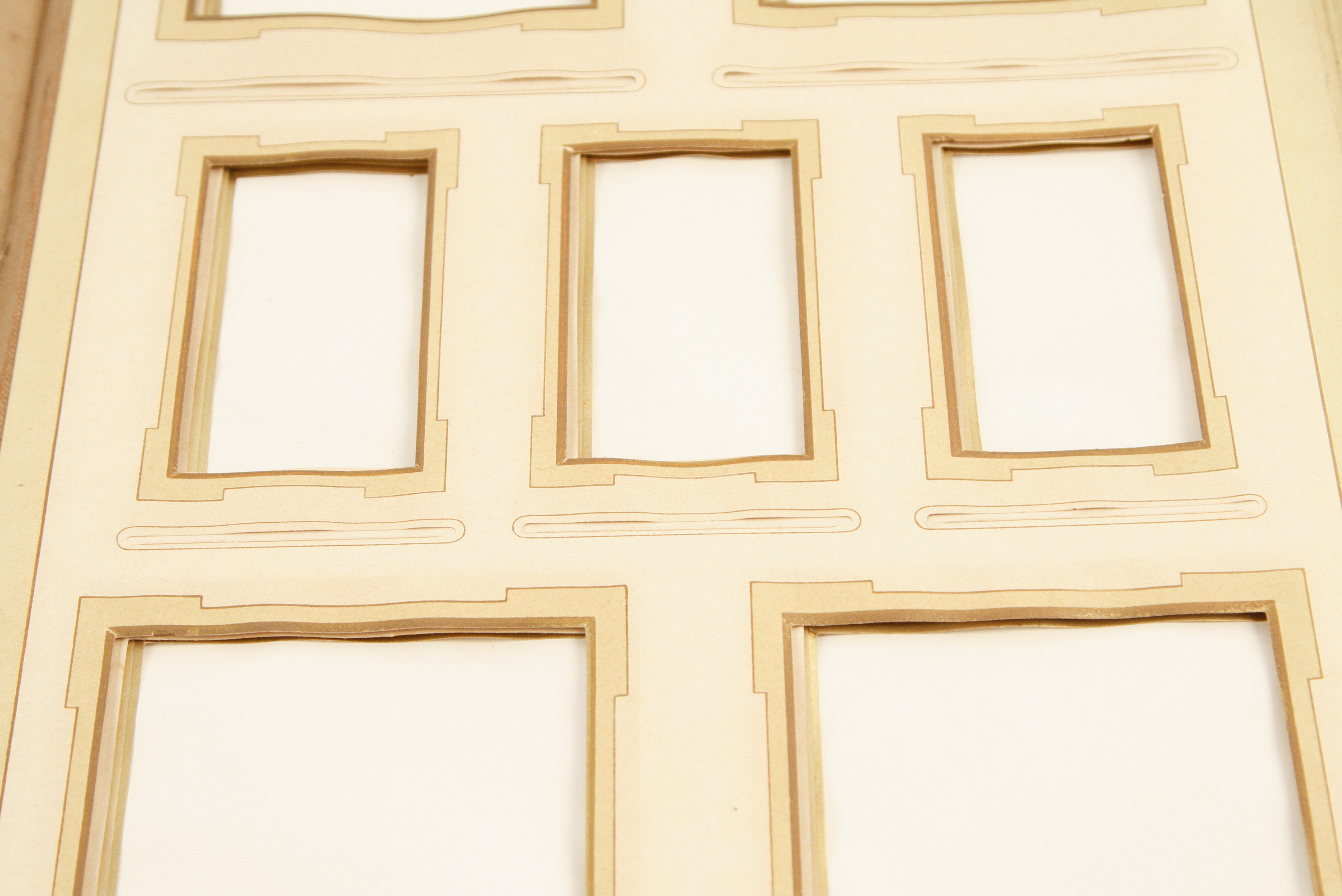 Hand-Painted Art Nouveau German Photograph Album