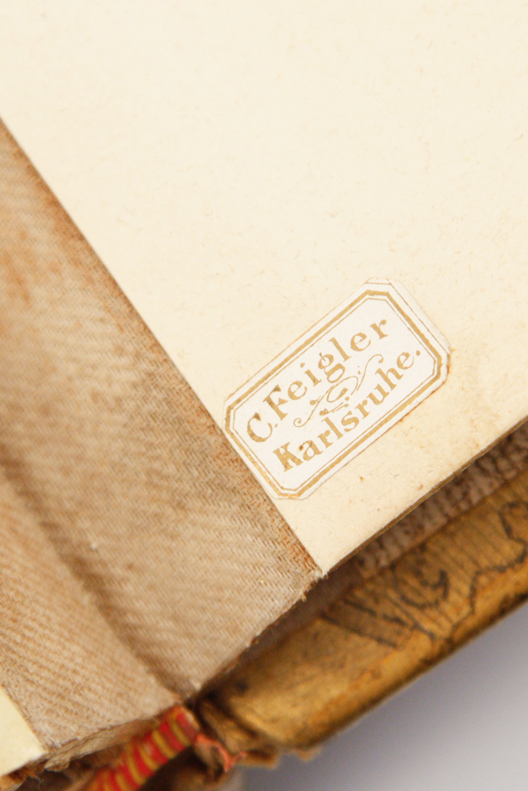 Hand-Painted Art Nouveau German Photograph Album