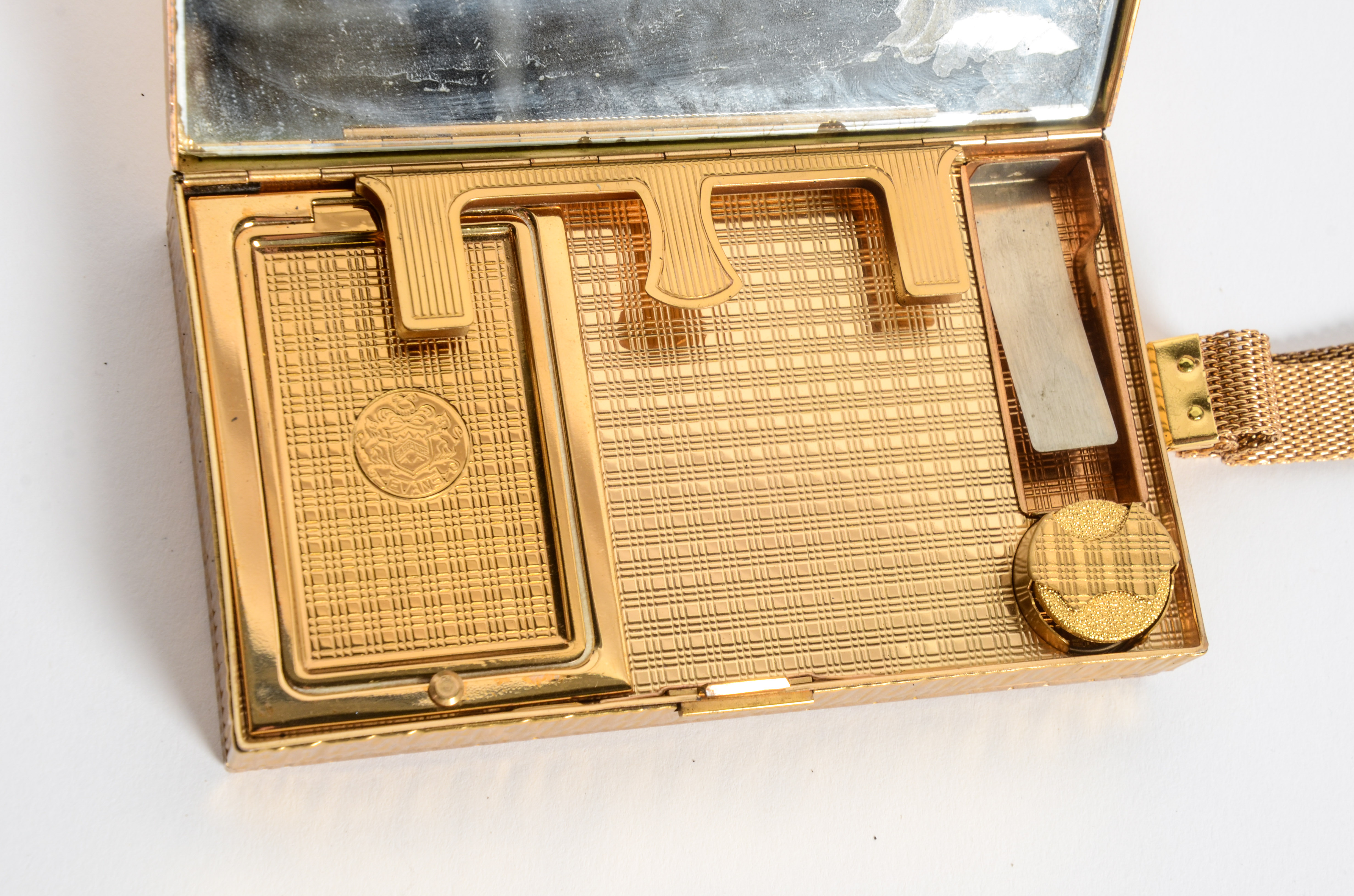 Pair of Vintage Whiting & Davis and Evans Evening Bags