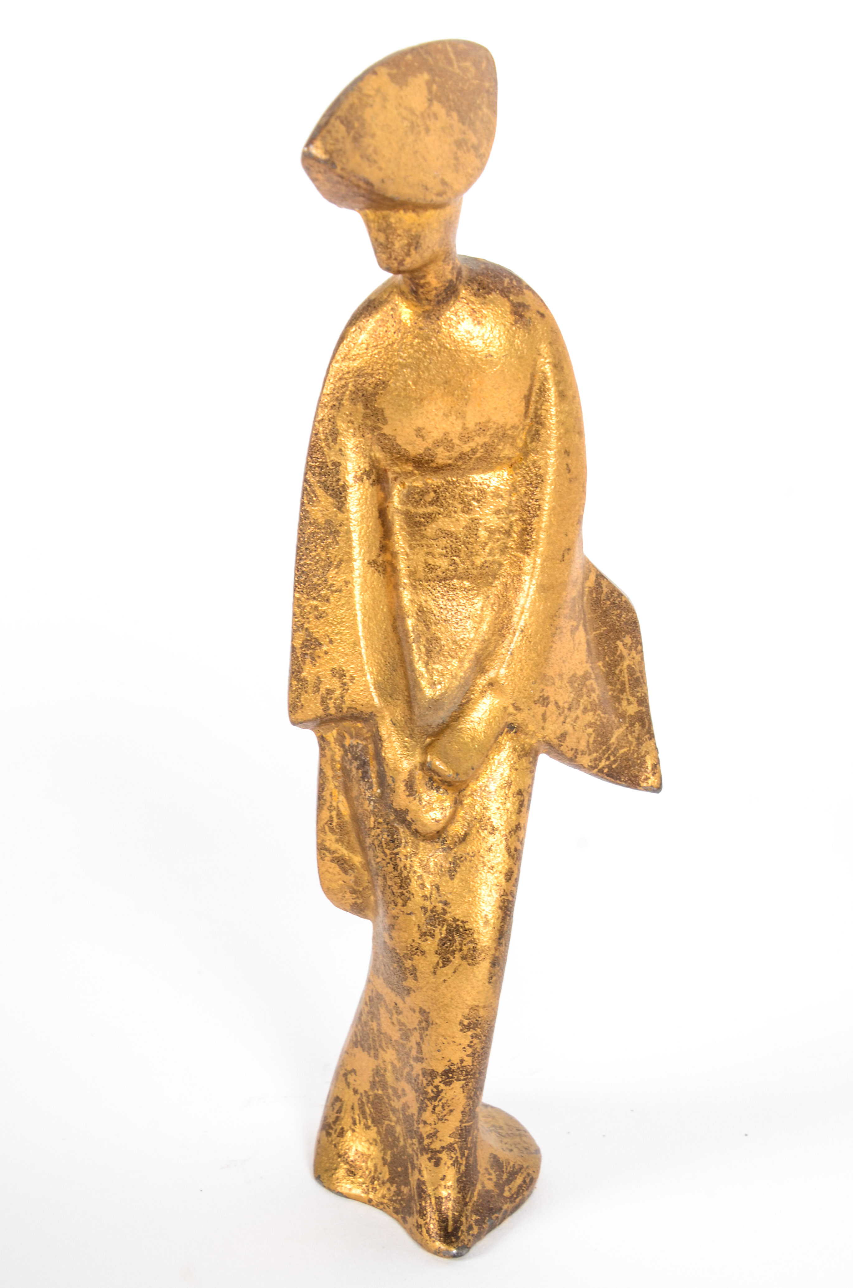 Goldtone Japanese Figures