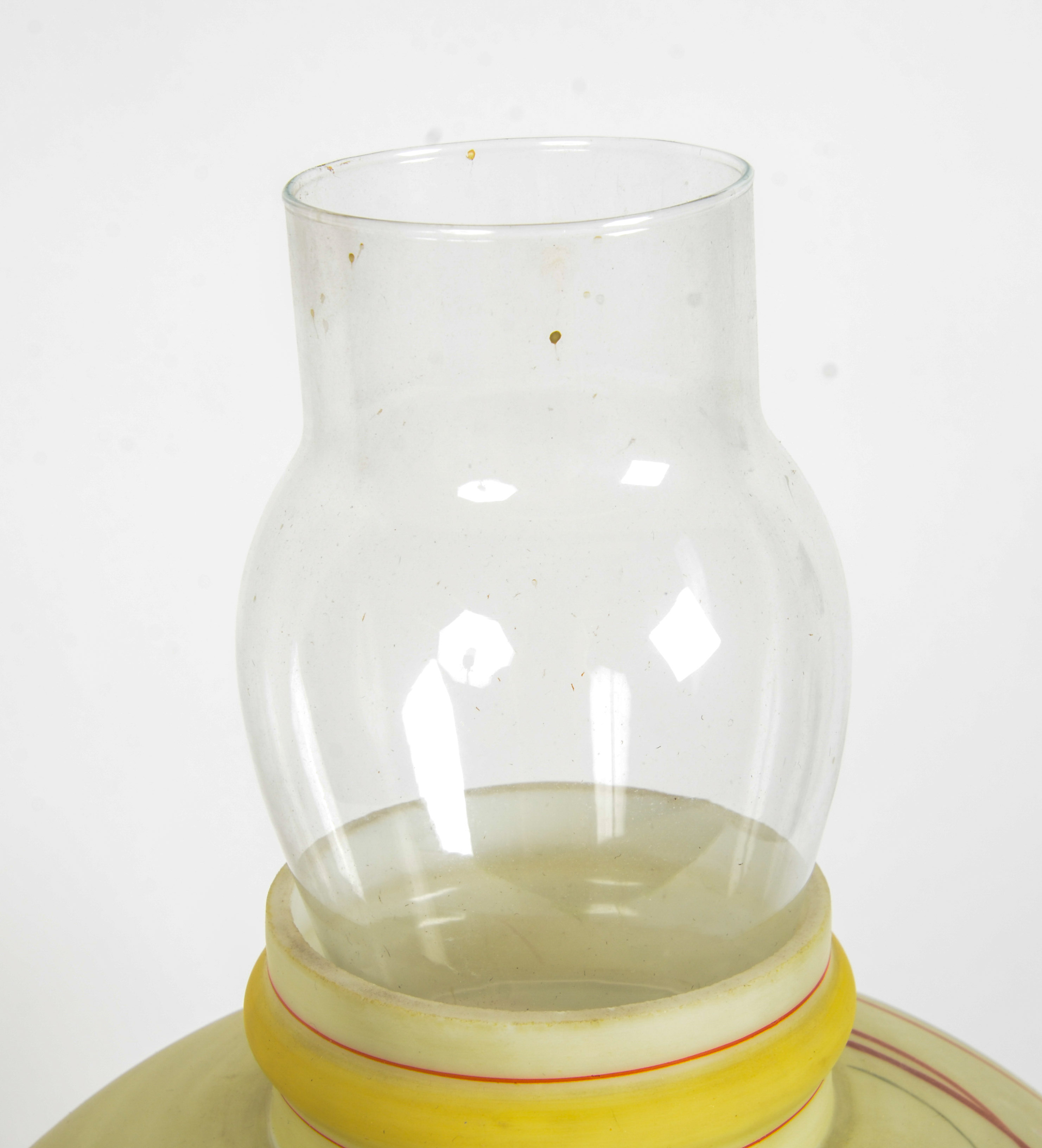 "Improved Bristol" Converted Antique Brass Oil Lamp