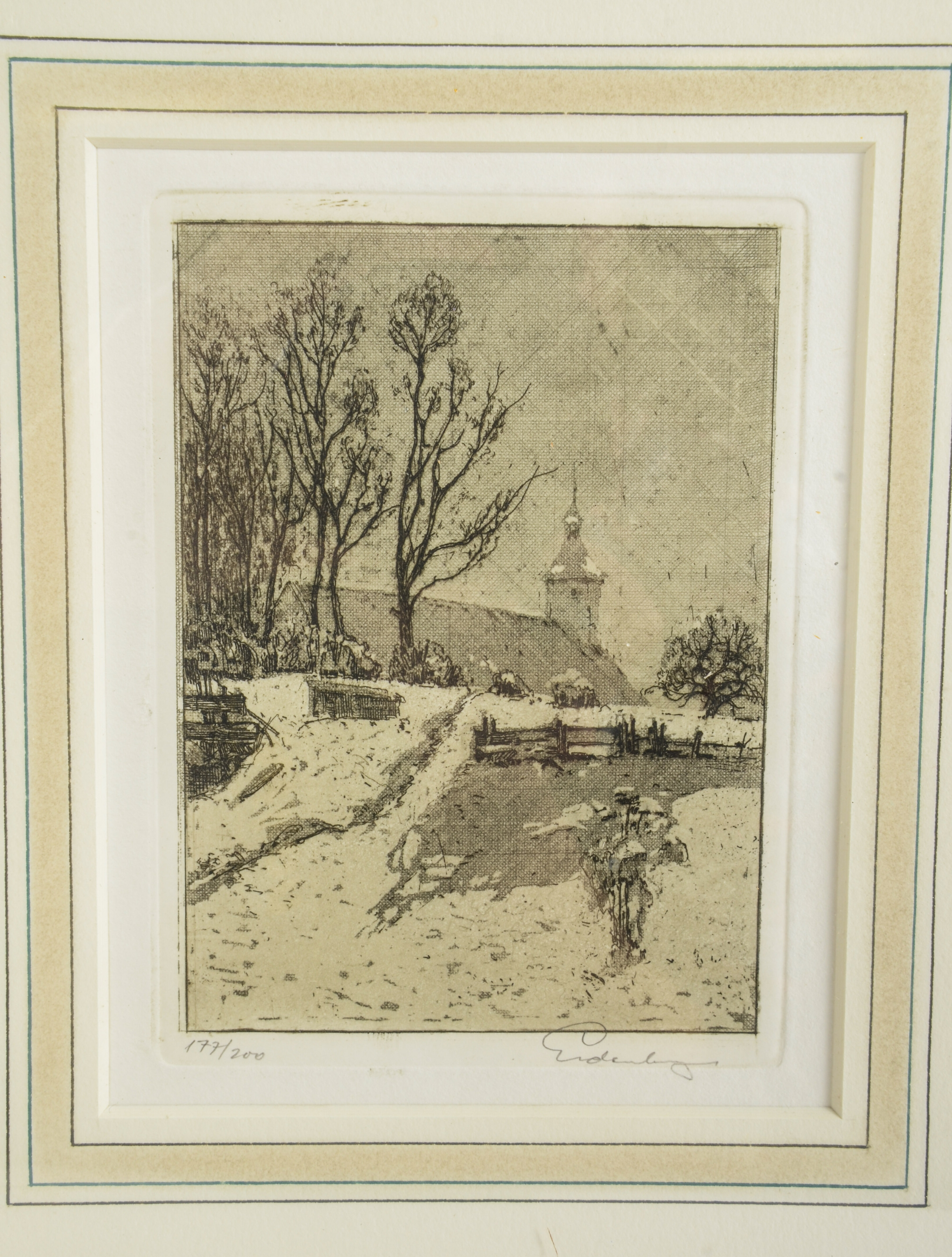 Josef Eidenberger Copper Engravings