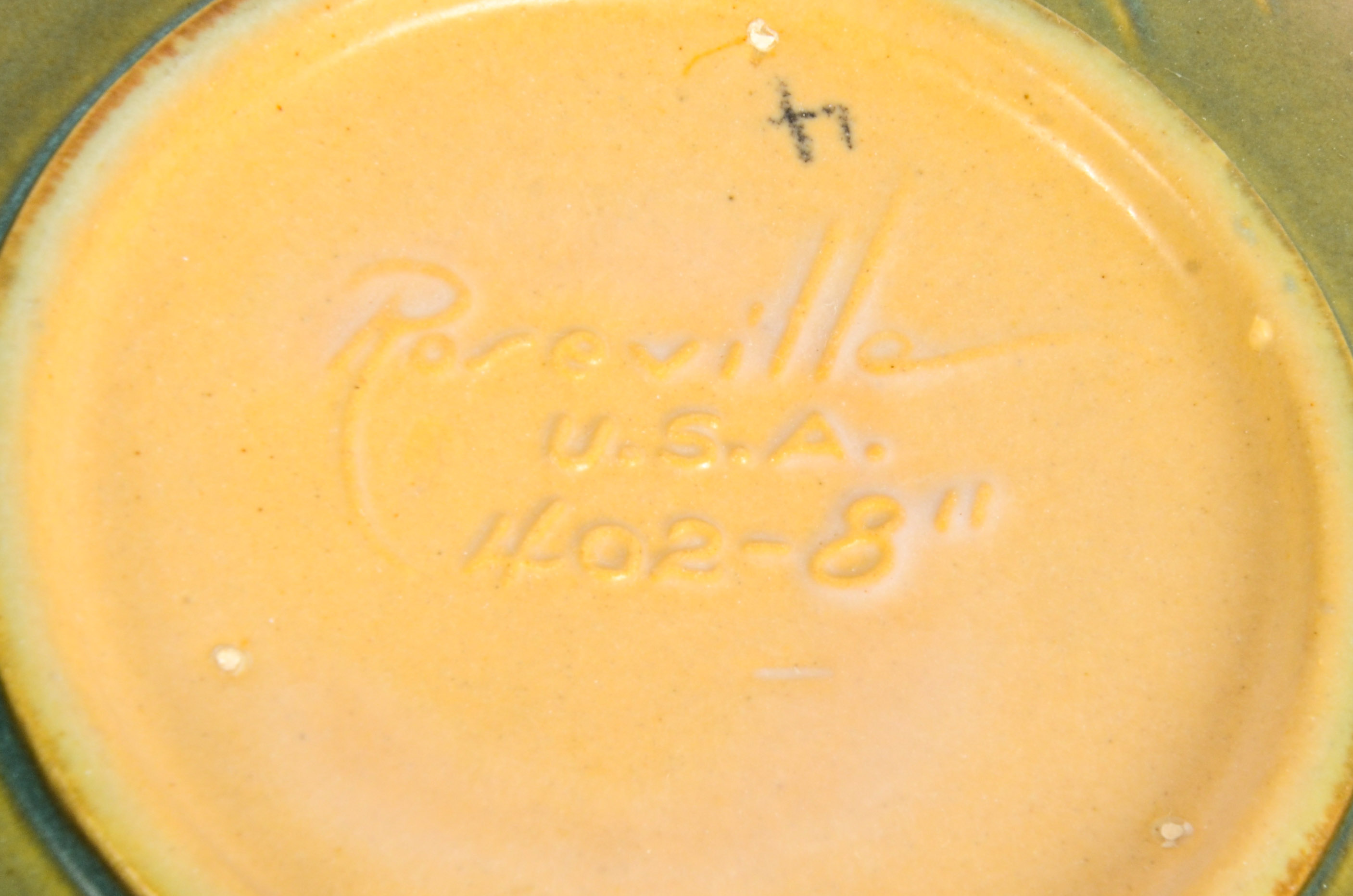 Roseville Vintage Hand-Painted Pottery Bowl