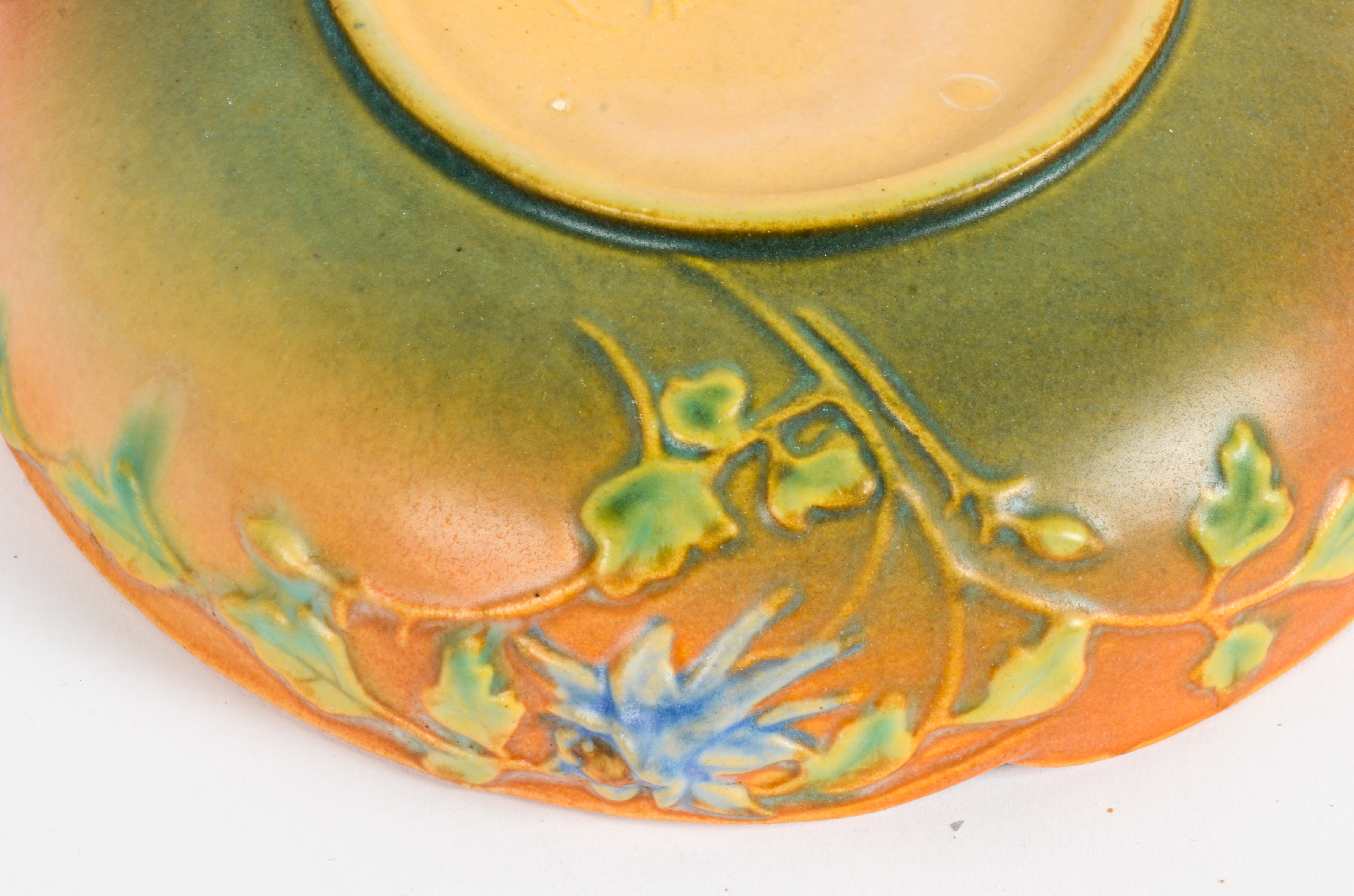 Roseville Vintage Hand-Painted Pottery Bowl