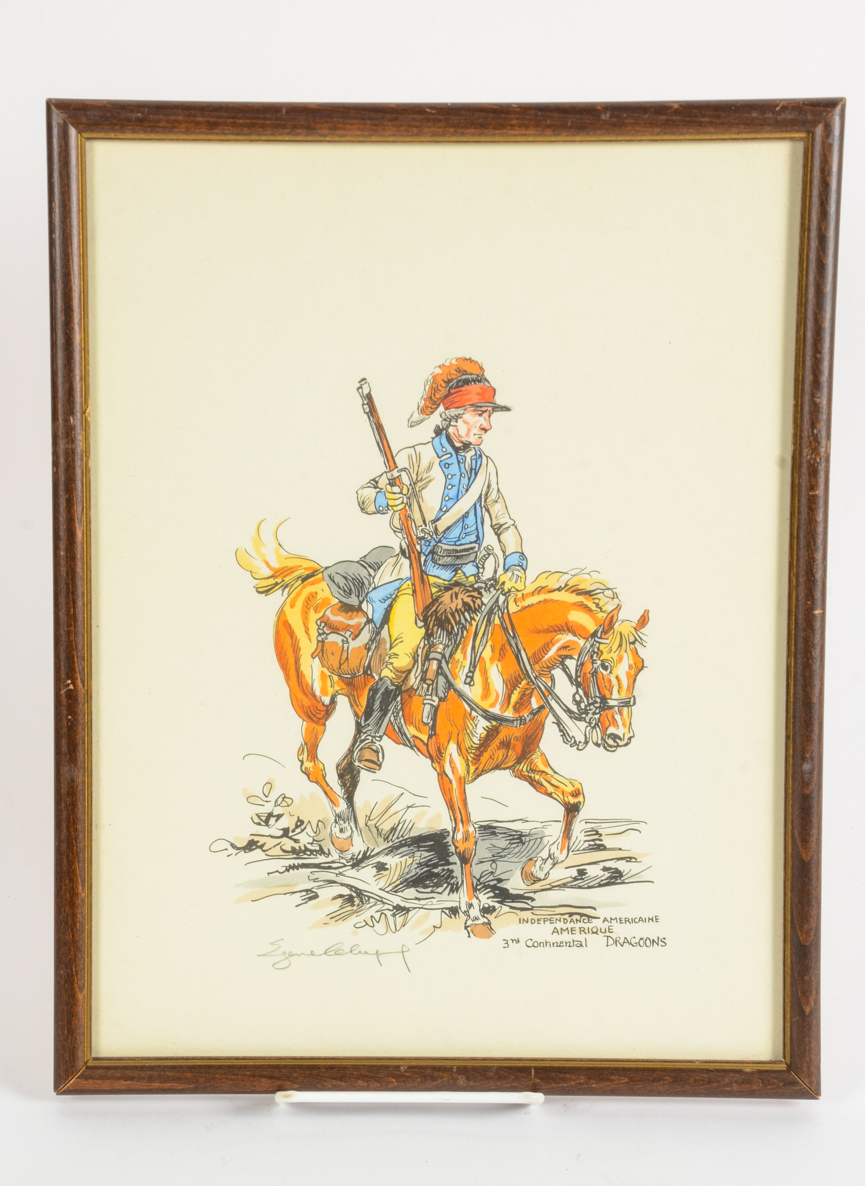 Eugène Leliepvre Military Uniform Prints