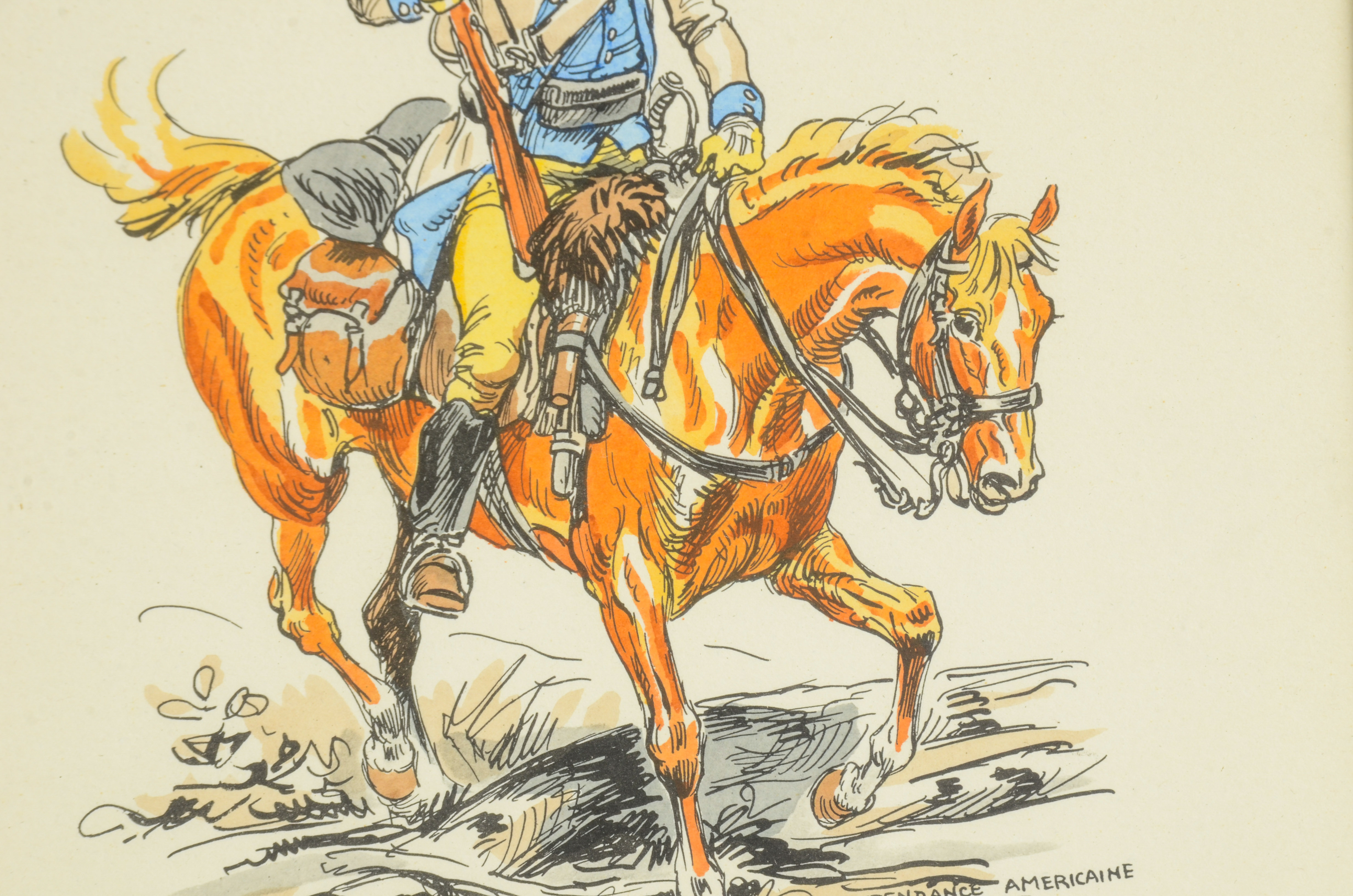 Eugène Leliepvre Military Uniform Prints