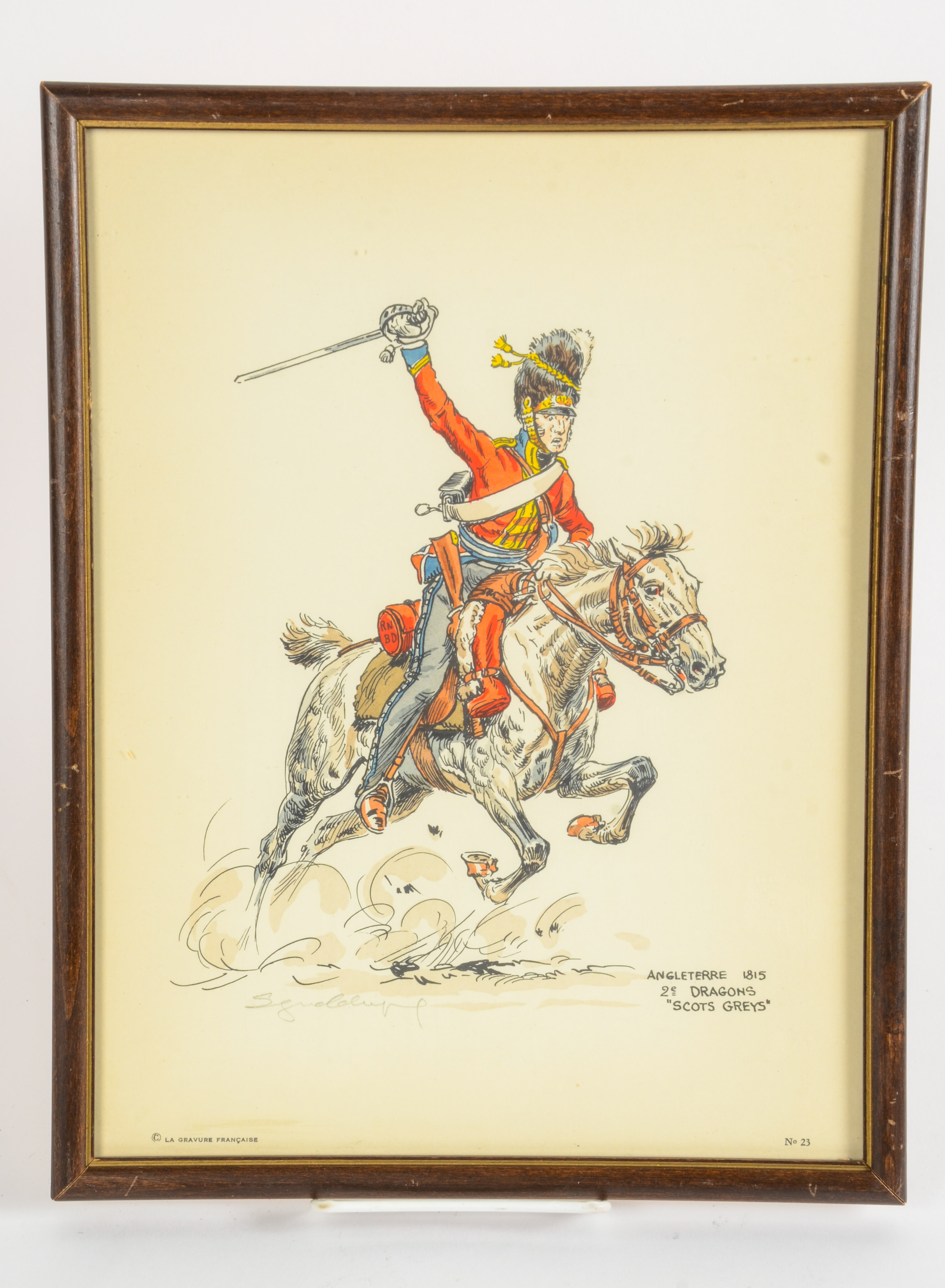Eugène Leliepvre Military Uniform Prints