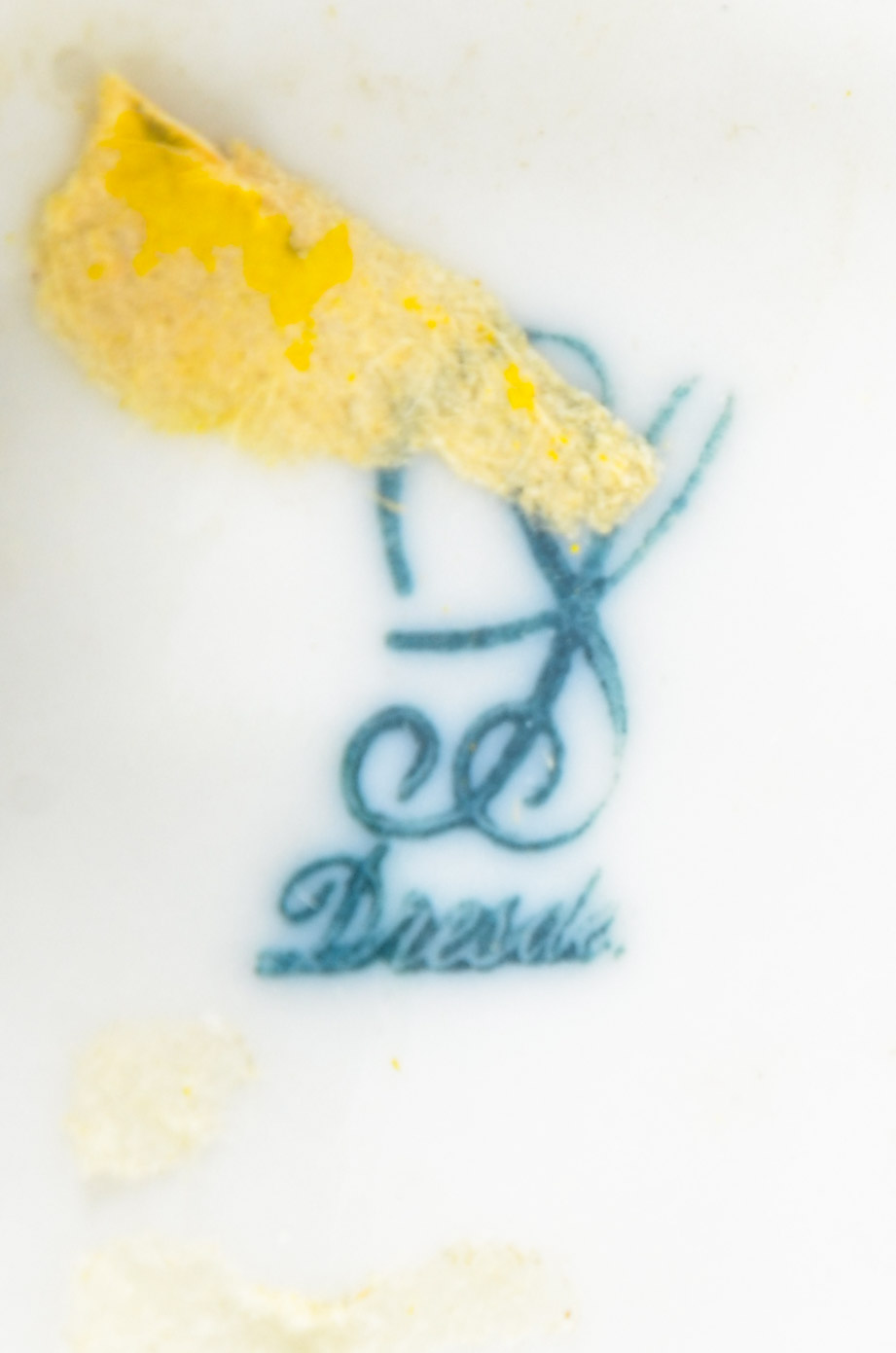 Pair of Hand-Painted Dresden Figurines