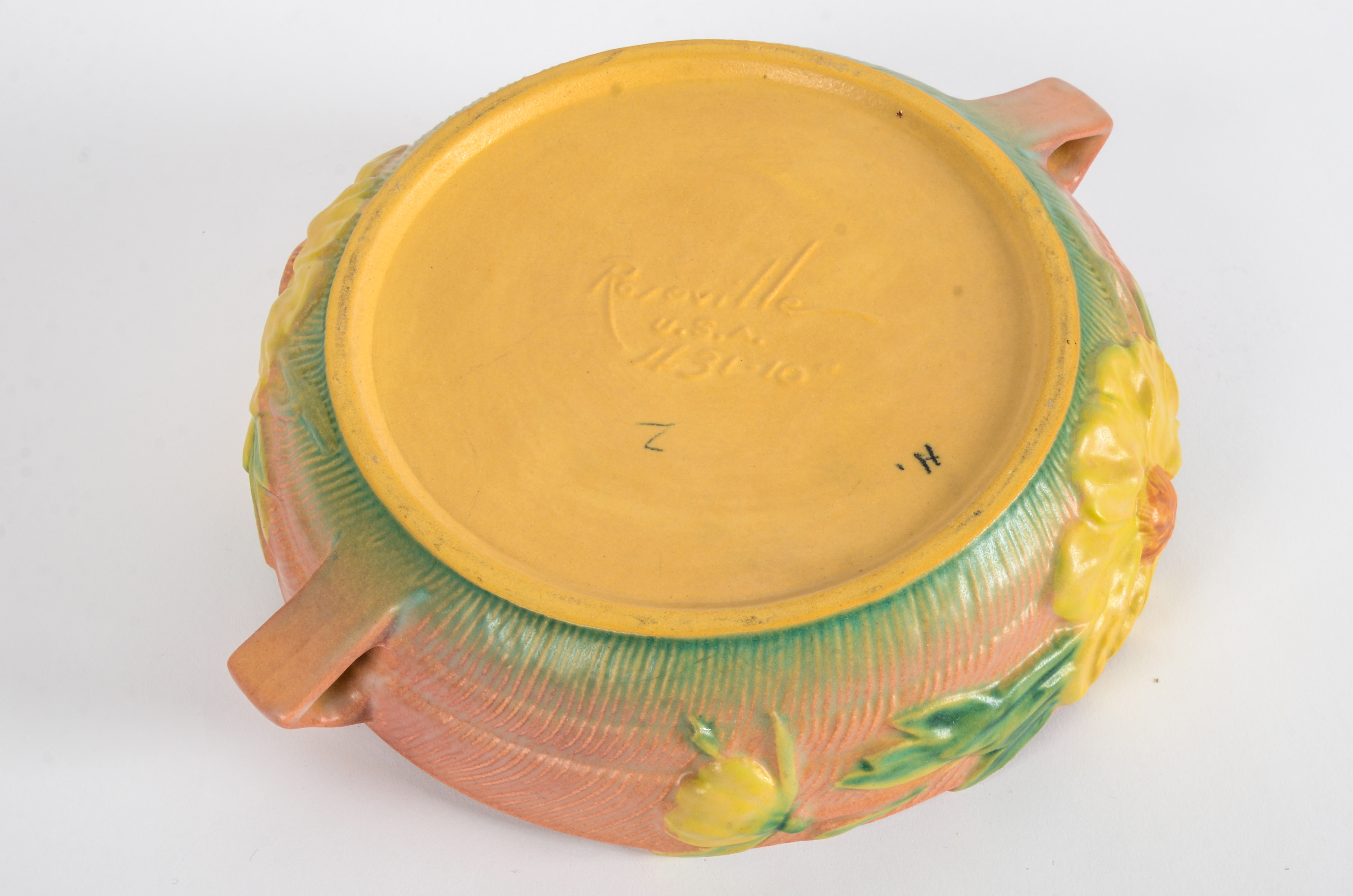 Roseville Pottery Sunflower Bowl
