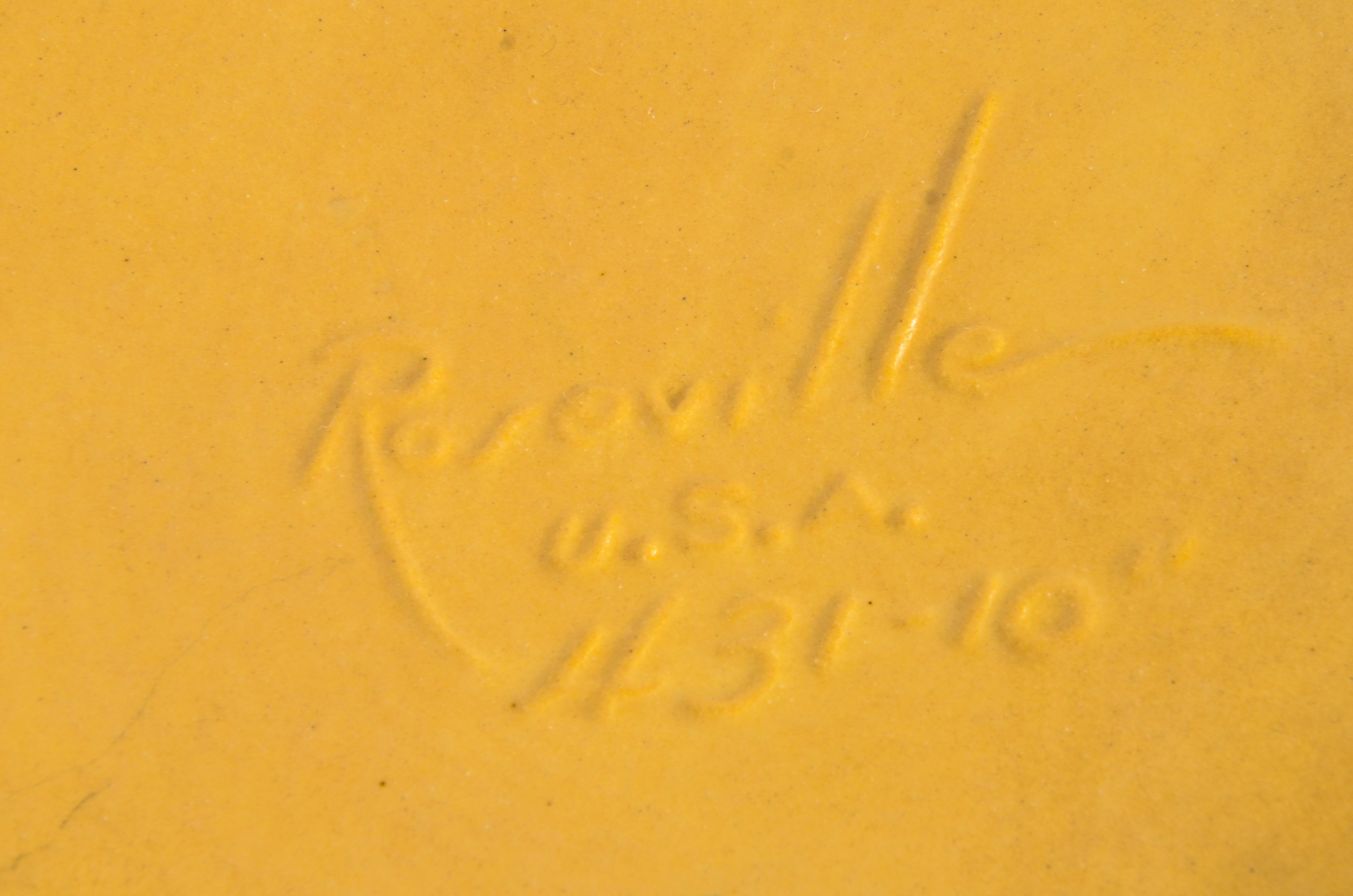 Roseville Pottery Sunflower Bowl