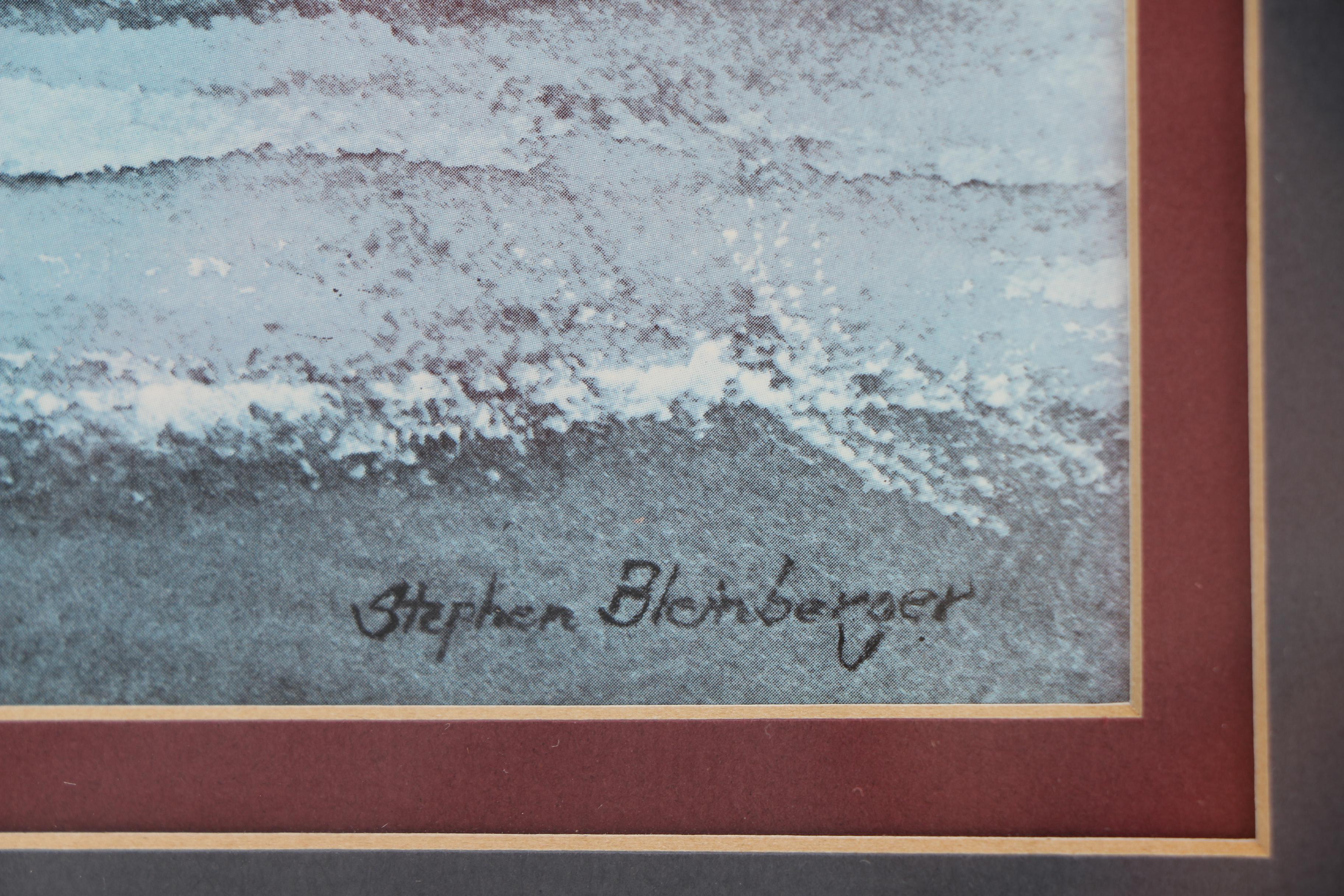 After Stephen Bleinberger Offset Lithographs of Sailboats