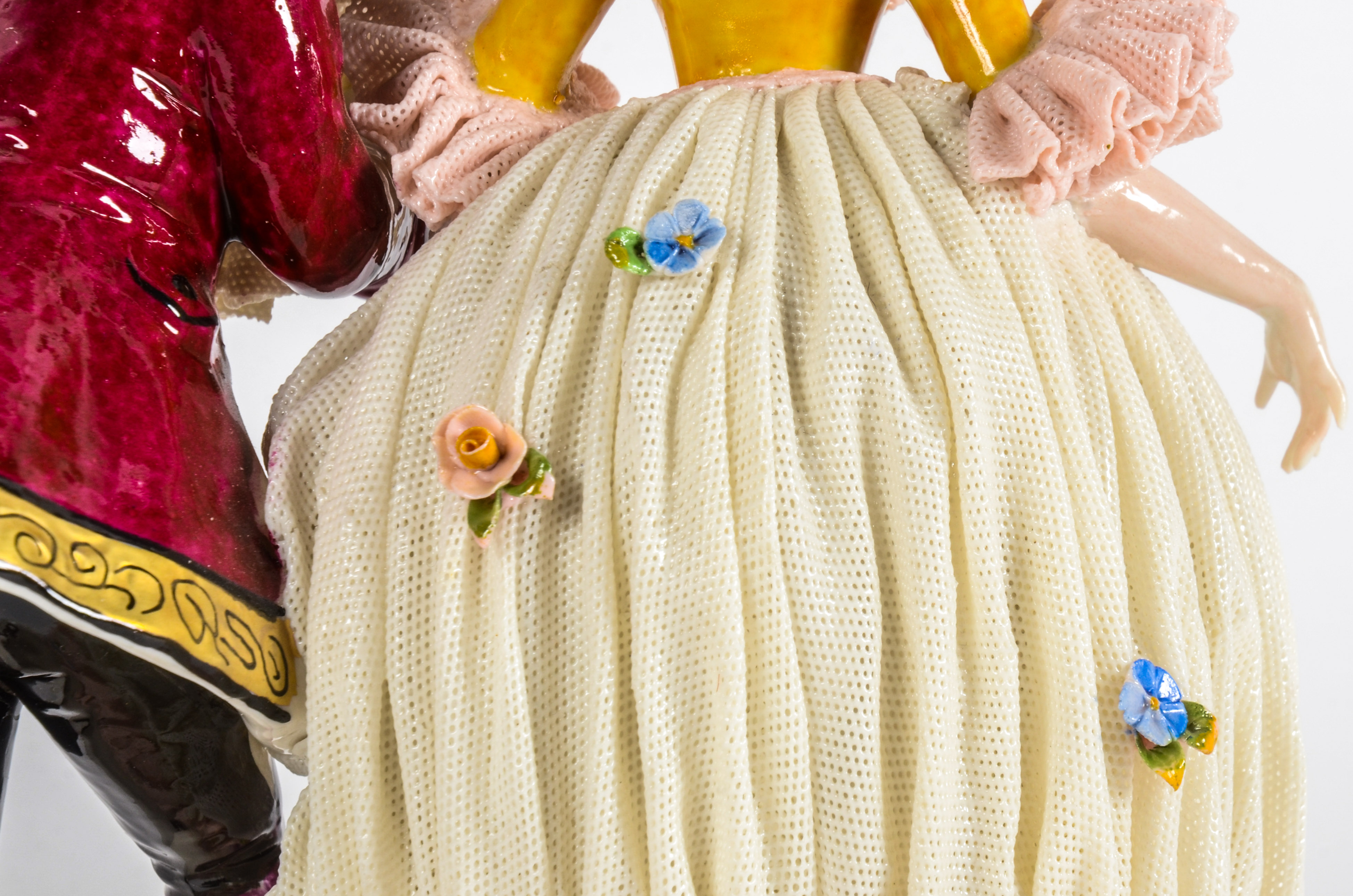 Dresden Dancing Couple Figurine