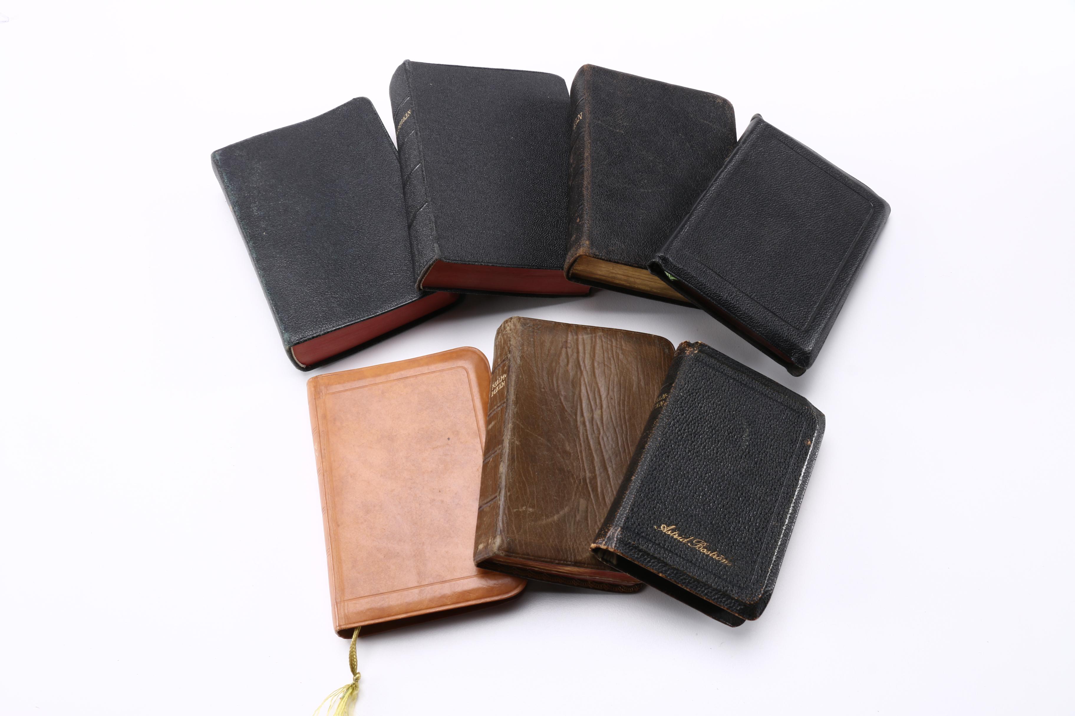 Assortment of Swedish Religious Books