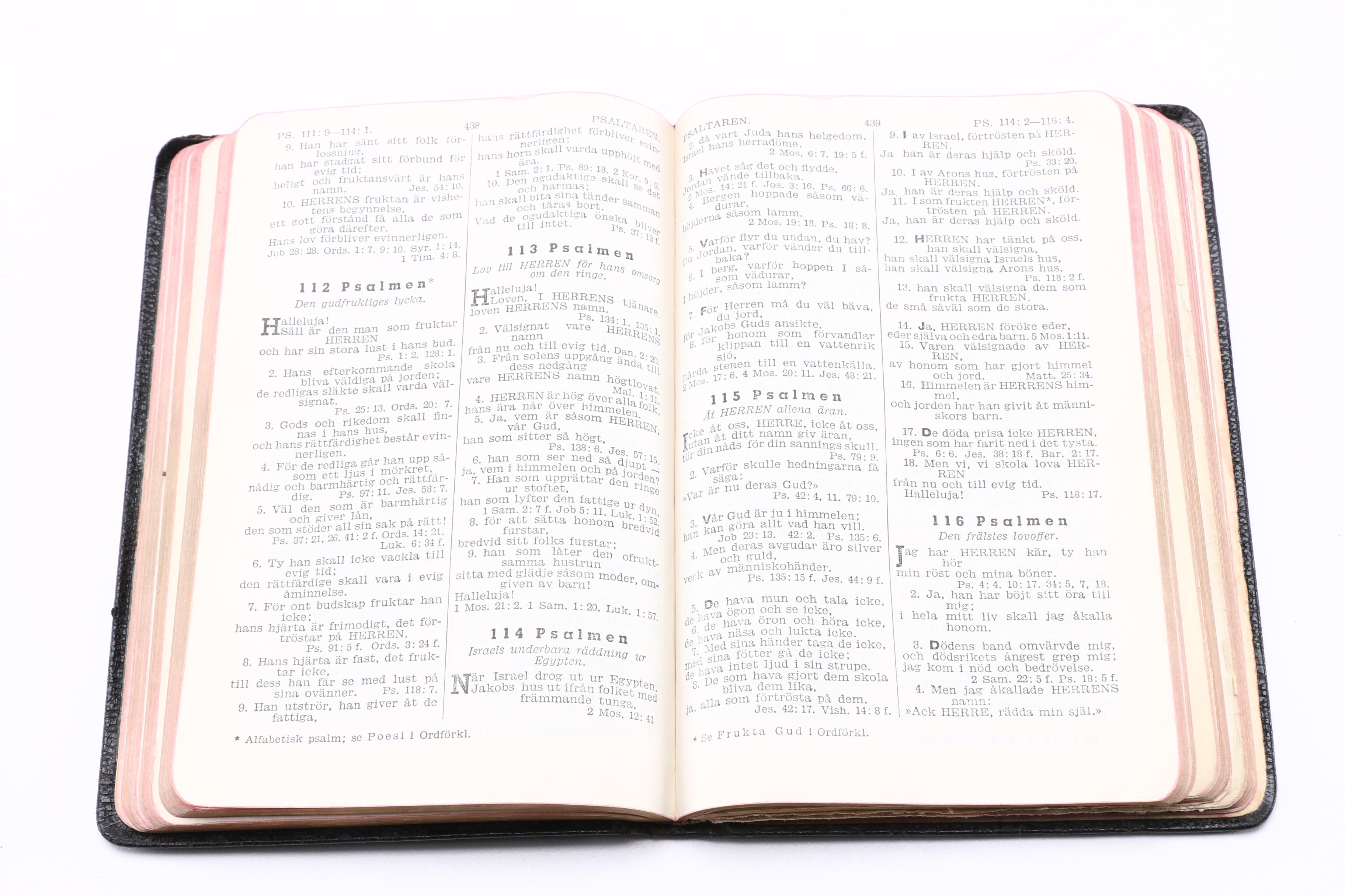 Assortment of Swedish Religious Books