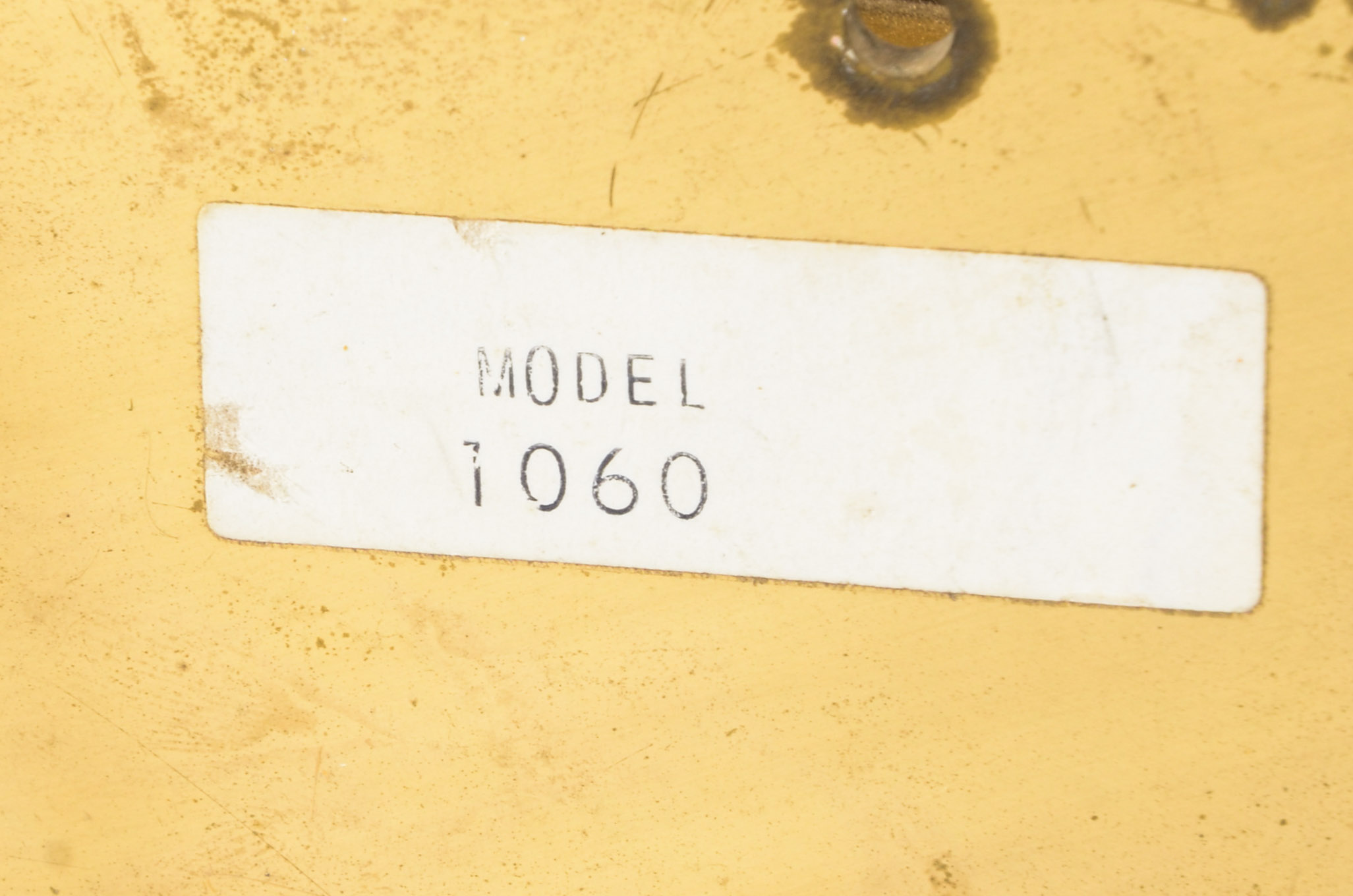 Seth Thomas Brass Clock and Barometer