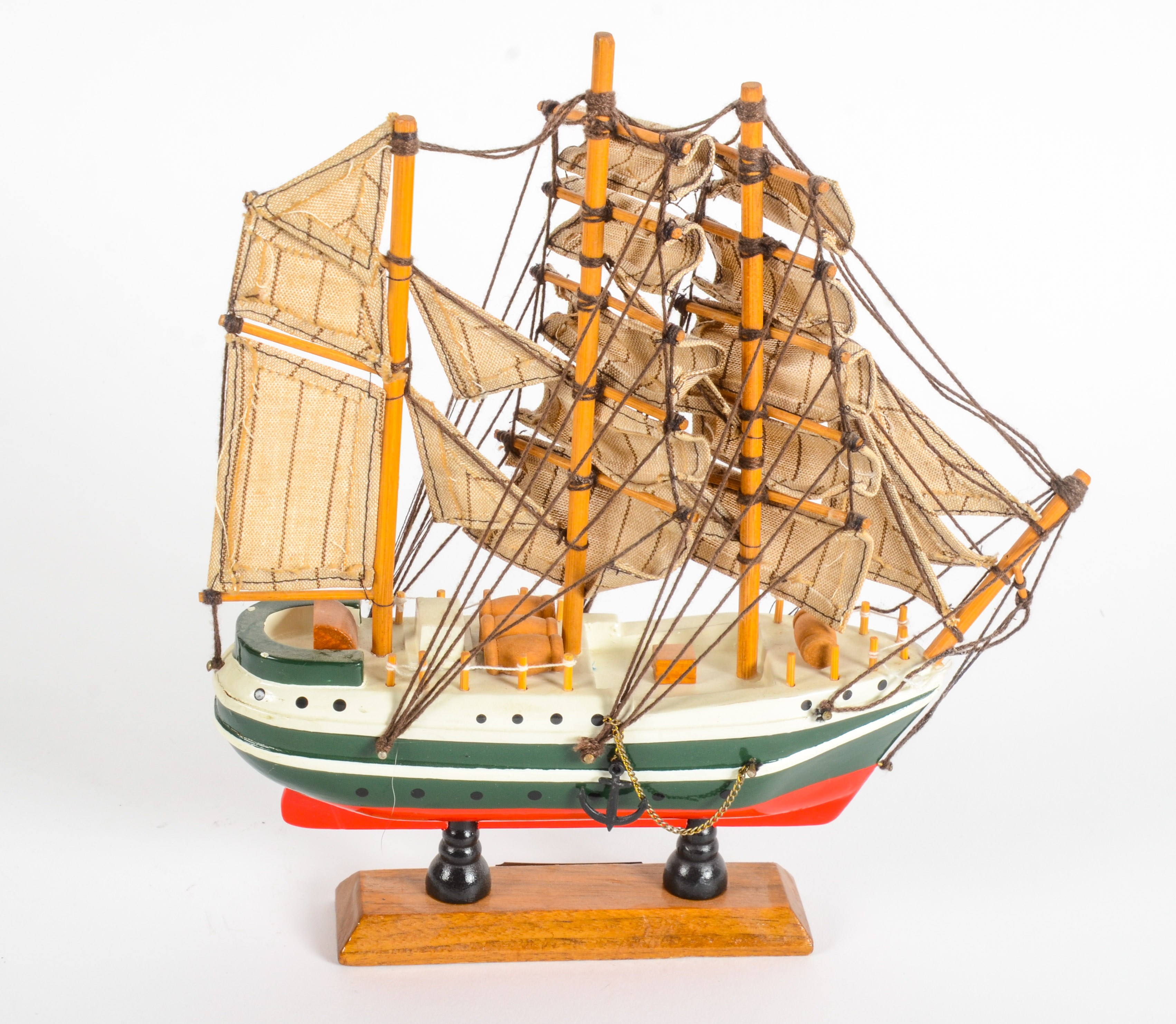 Collection of Wooden Model Ships