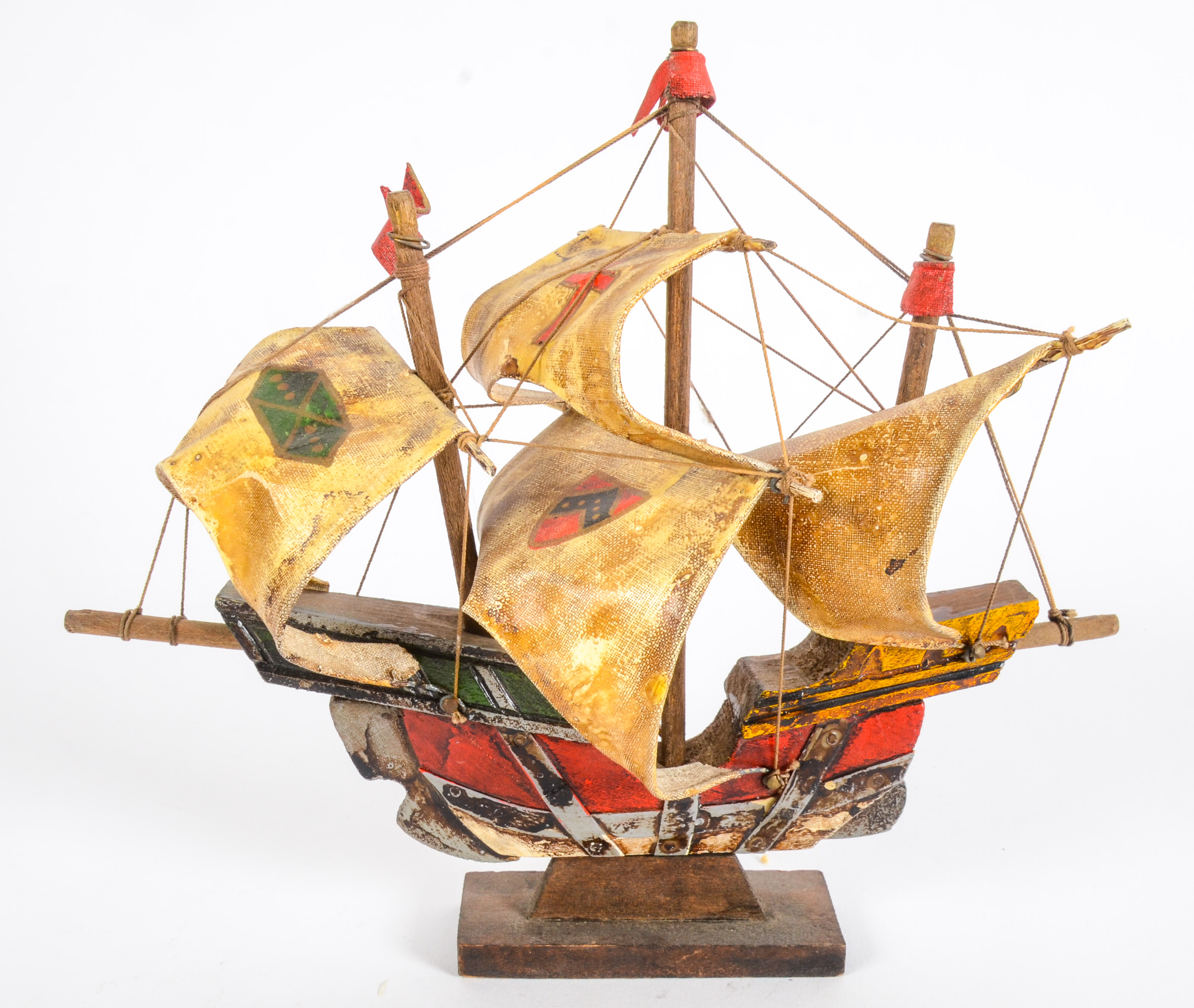 Collection of Wooden Model Ships
