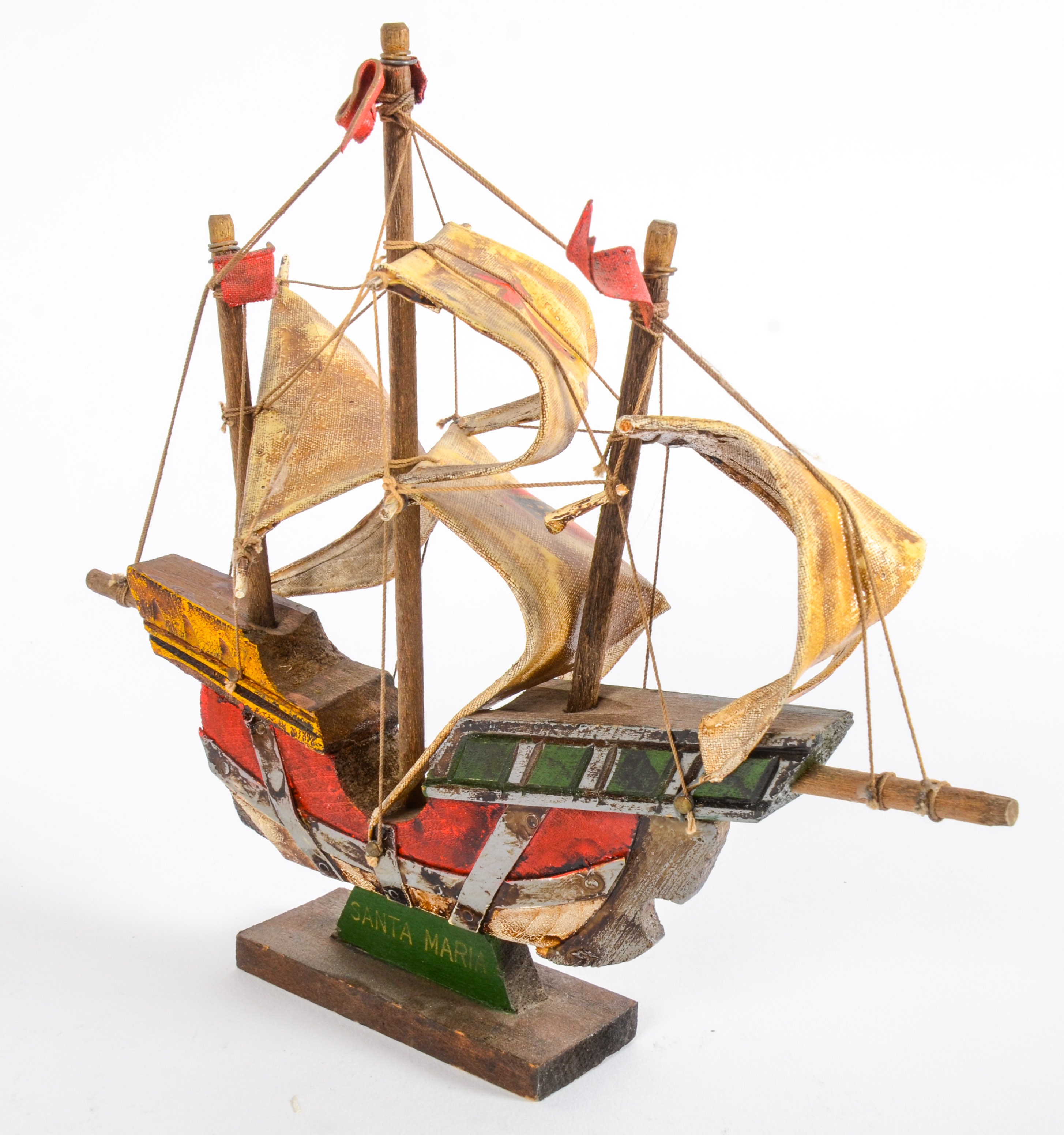 Collection of Wooden Model Ships