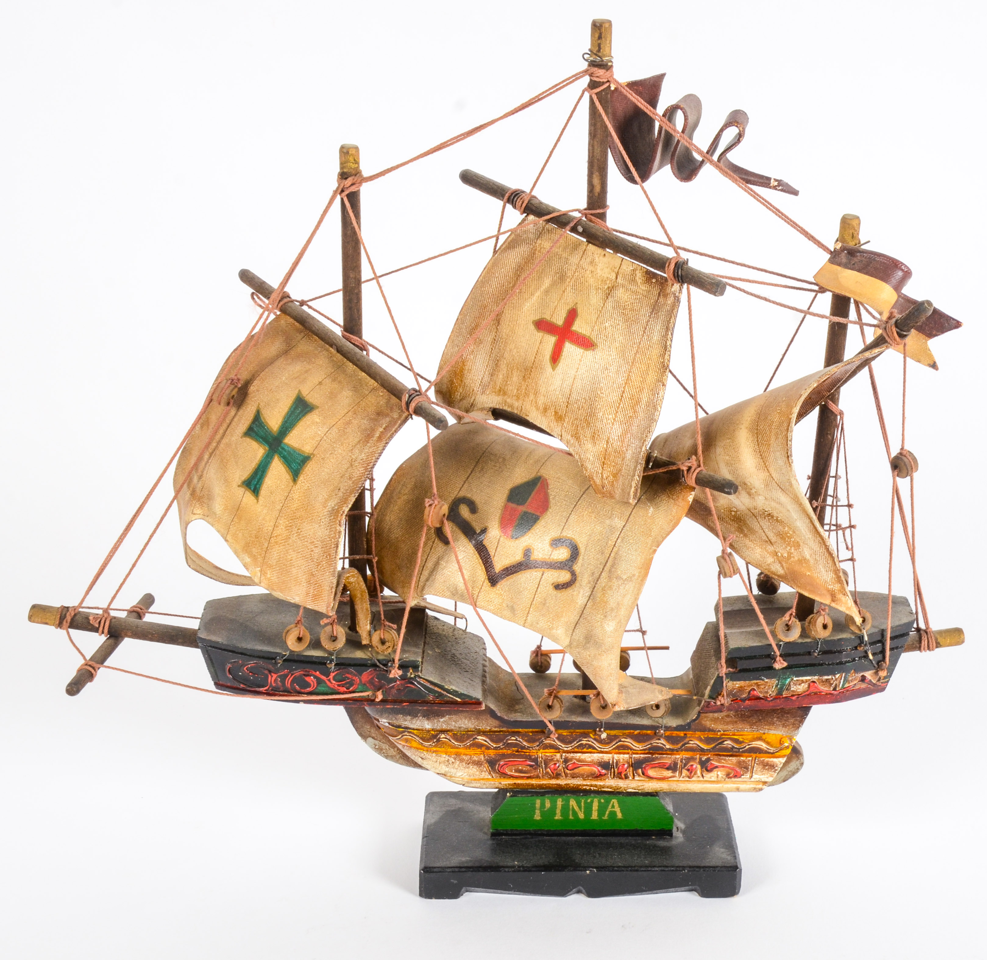 Collection of Wooden Model Ships