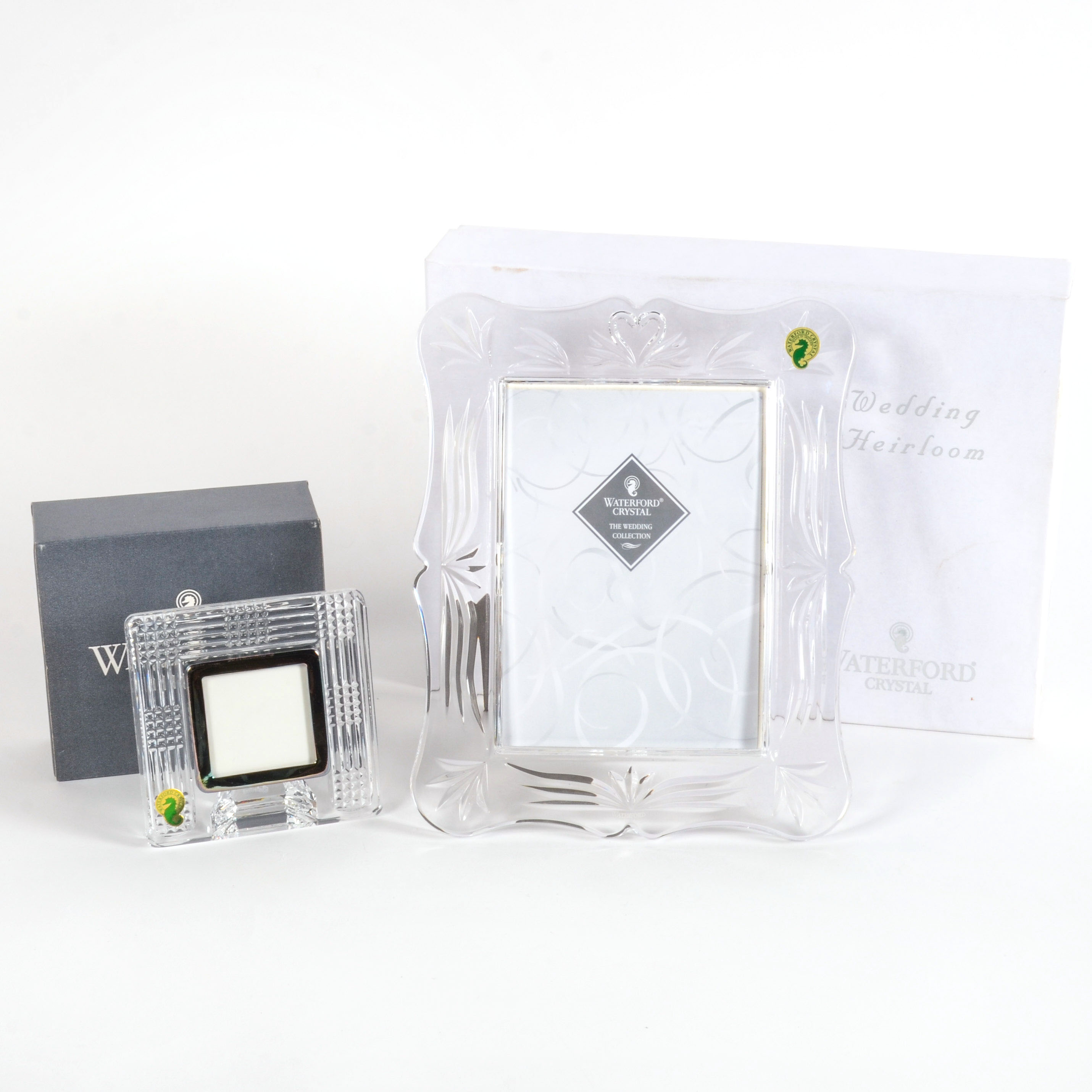 Pair of Waterford Crystal Picture Frames