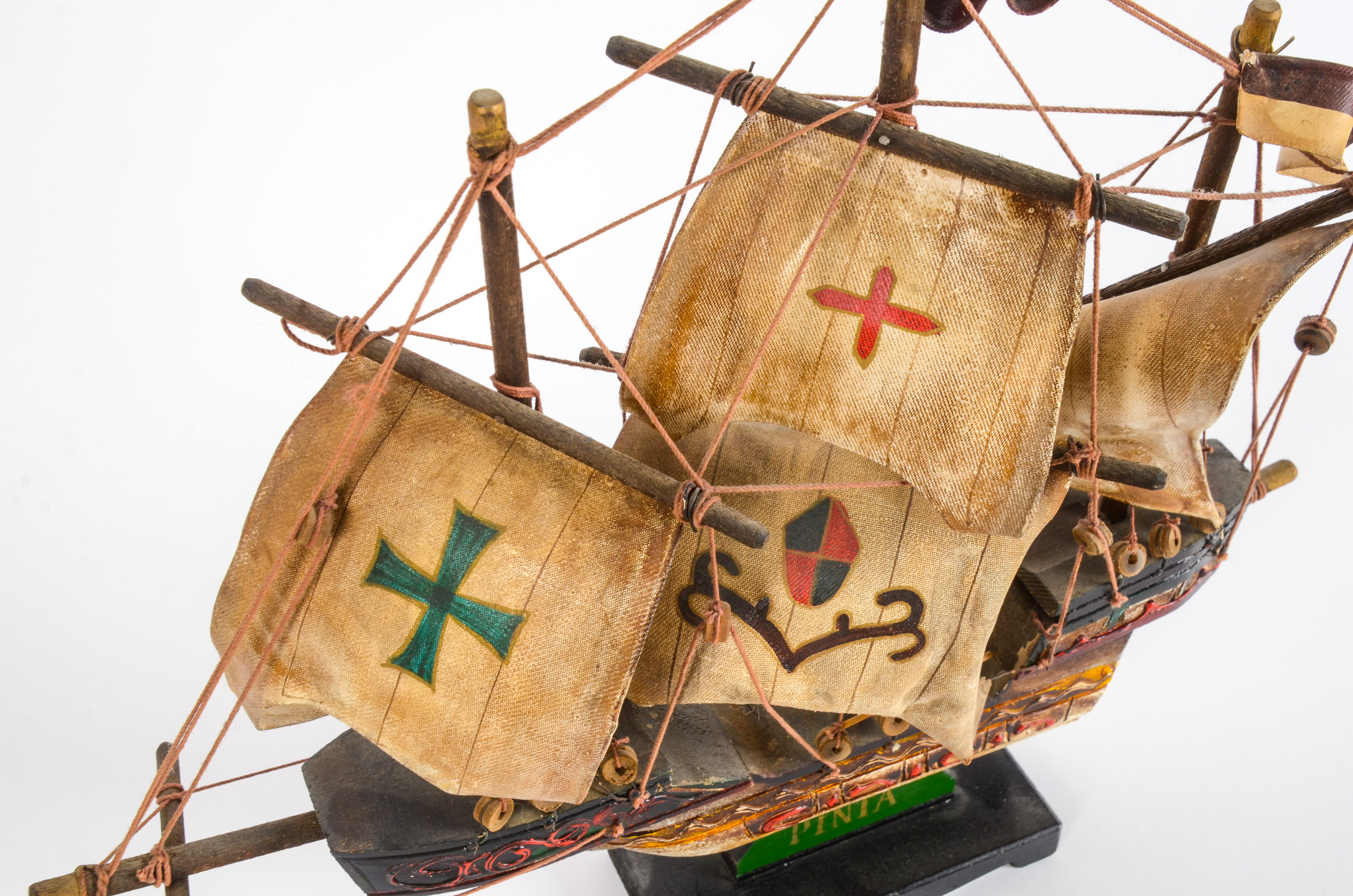 Collection of Wooden Model Ships