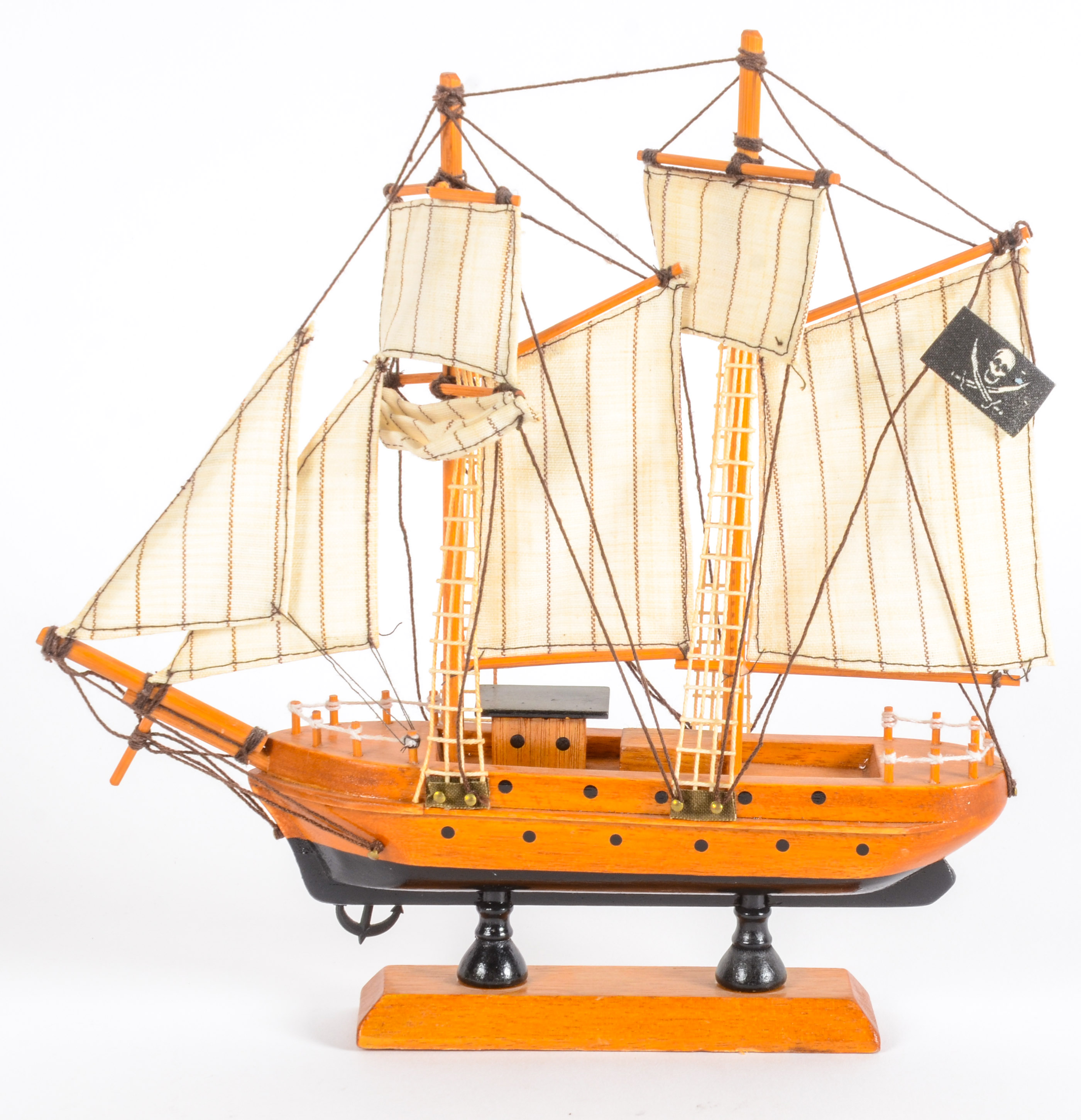 Collection of Wooden Model Ships