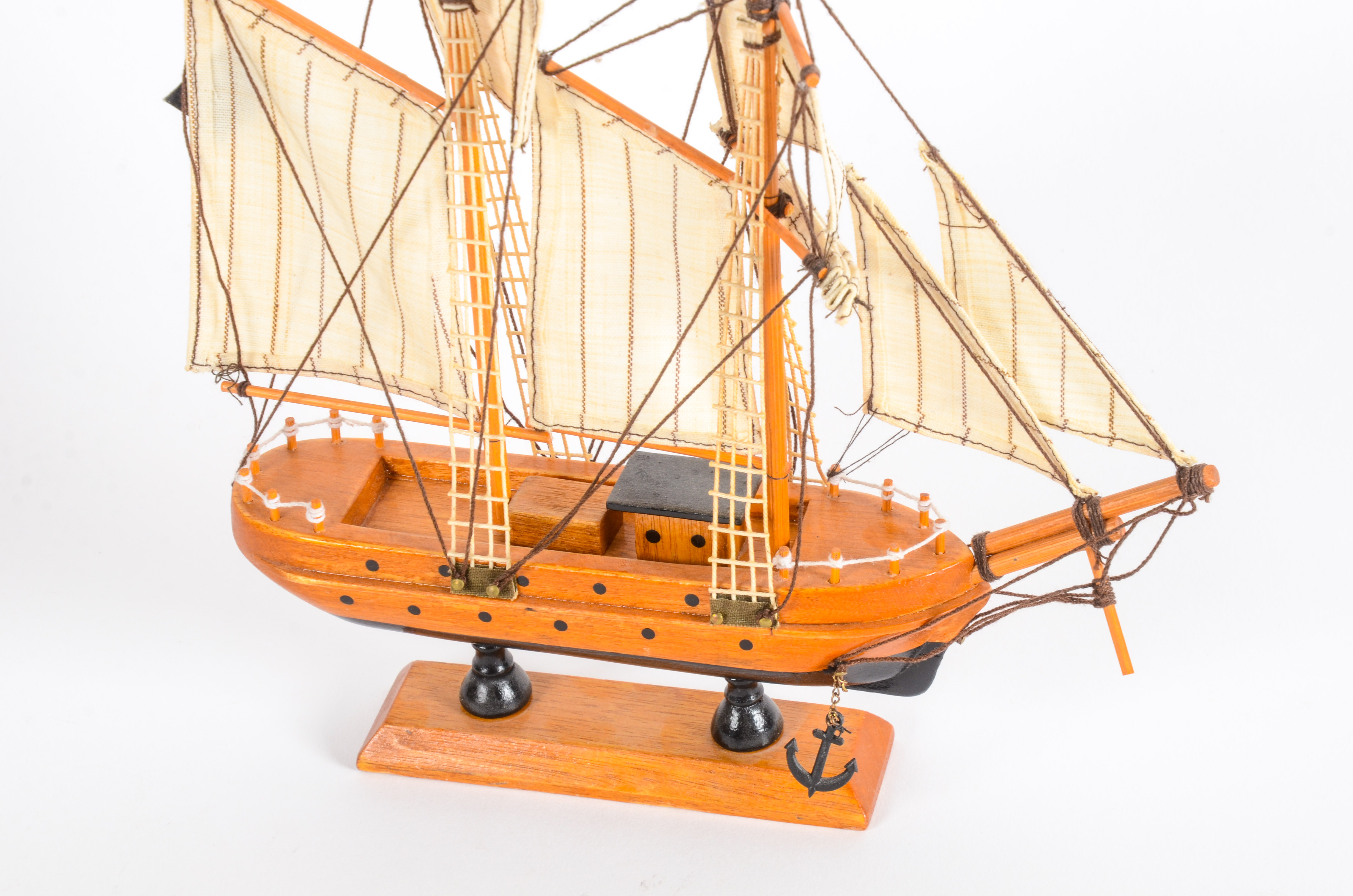 Collection of Wooden Model Ships