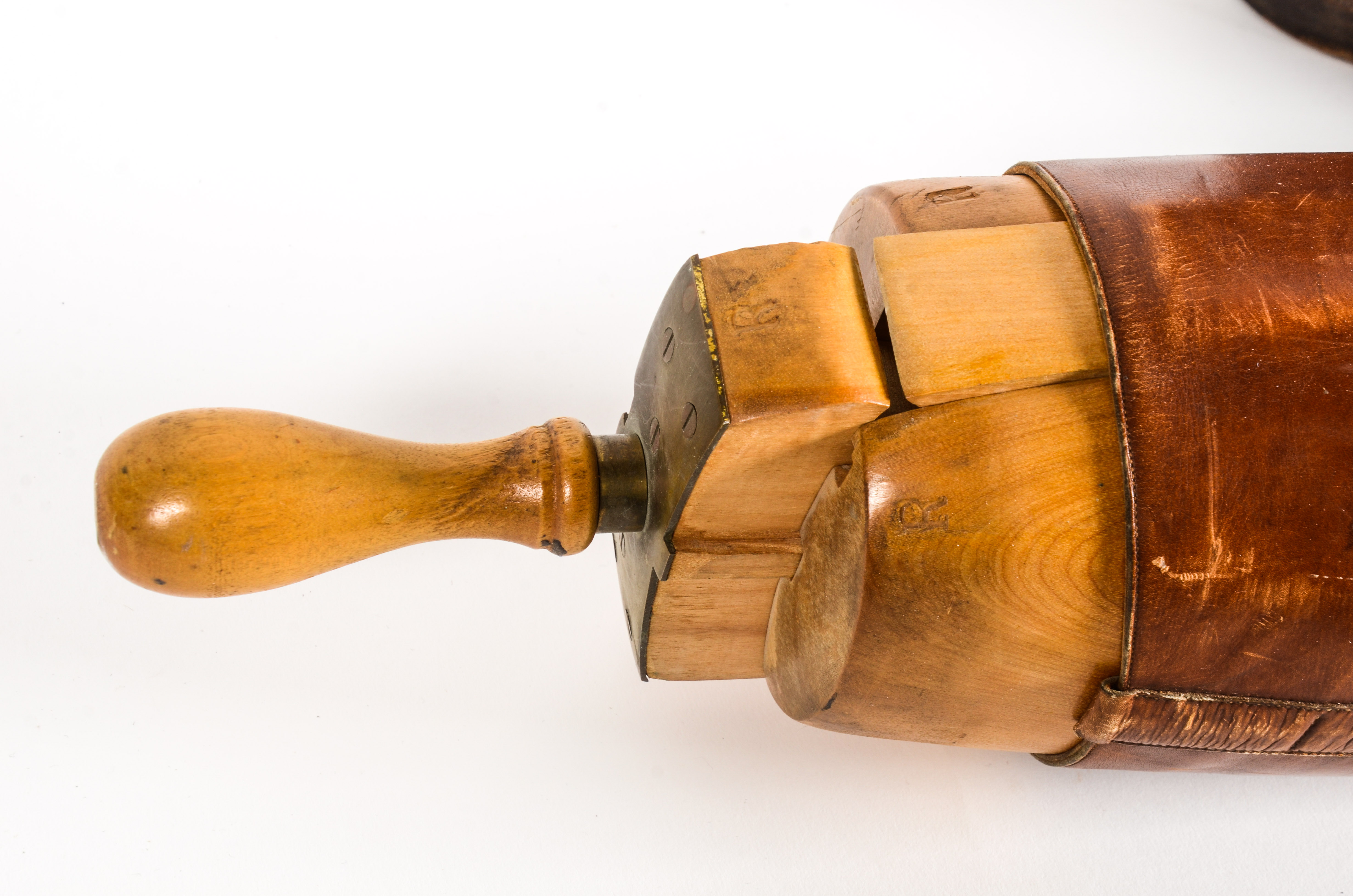 Pair of Riding Boots with Antique Boot Stretchers