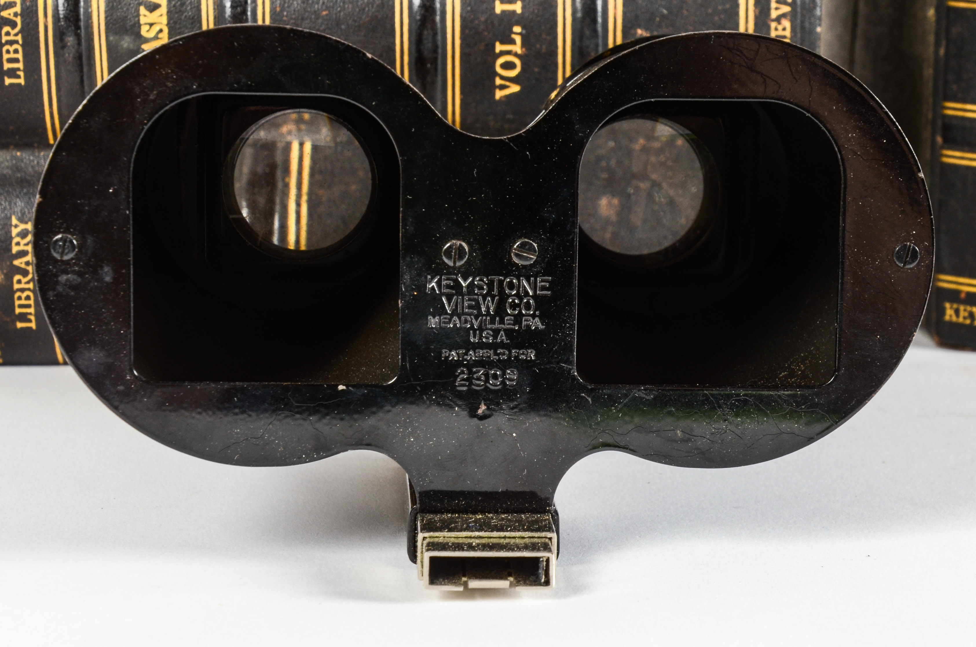 Collection of Antique Photo Stereograph Cards in Slipcases