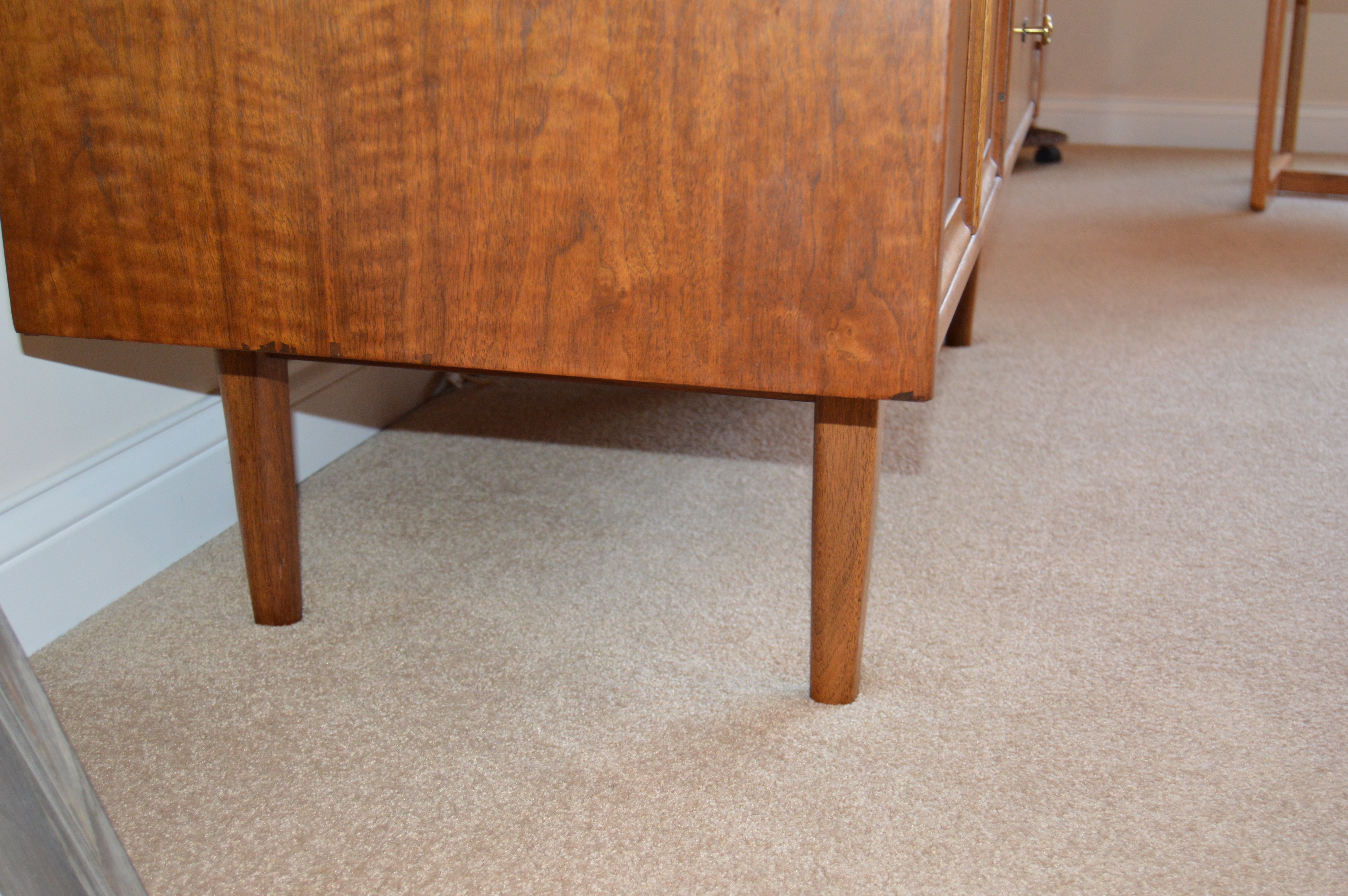 Mid Century Modern Walnut Dining Hutch by Drexel