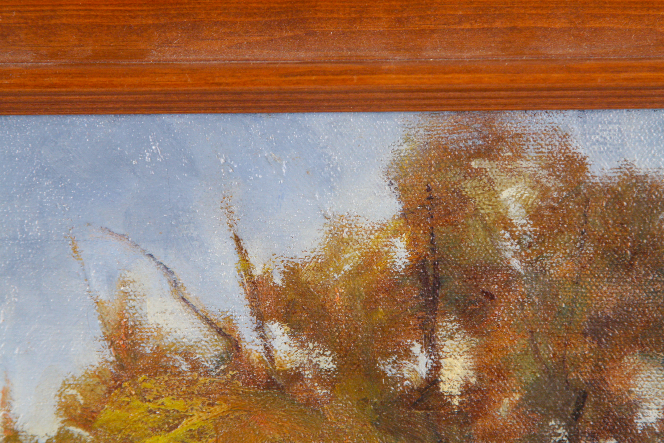 Karl Kappes Original Oil on Canvas Landscape