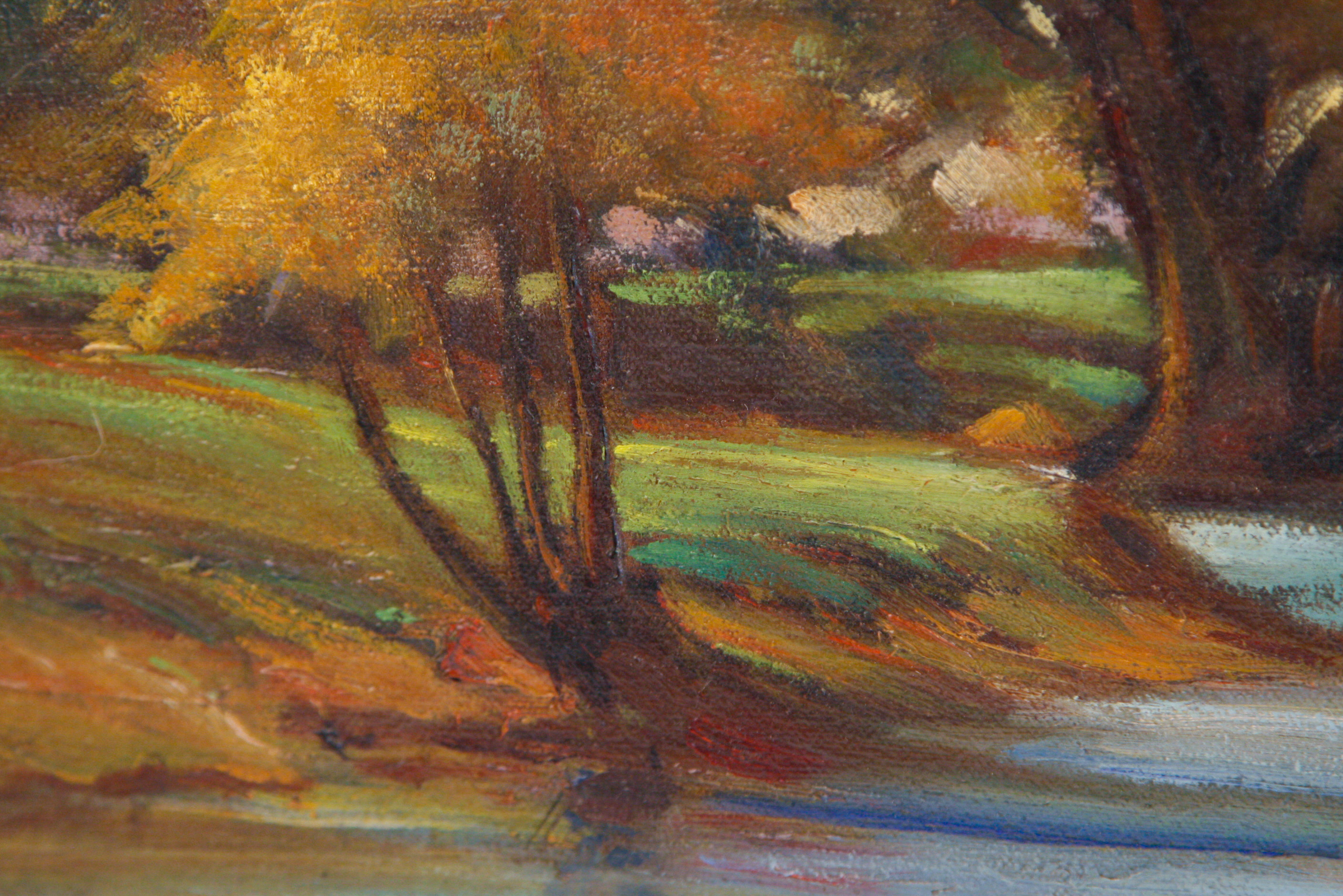 Karl Kappes Original Oil on Canvas Landscape