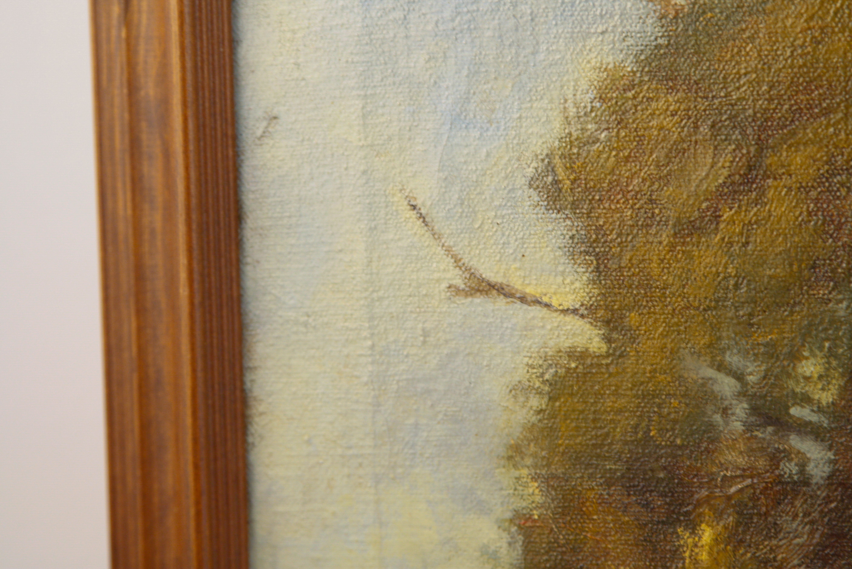 Karl Kappes Original Oil on Canvas Landscape